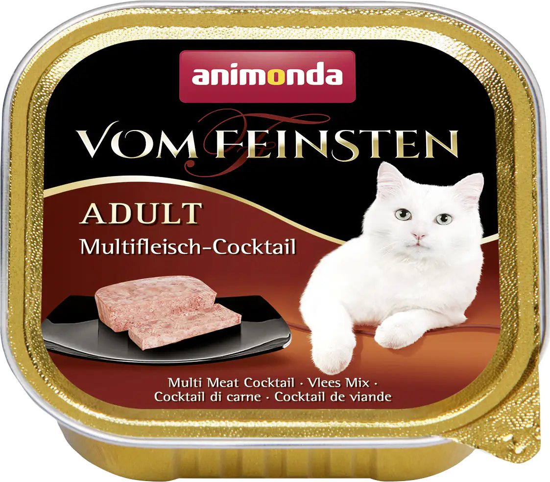 Animonda Vom Feinsten Adult Katzennassfutter Multi-Fleischcocktail, 100 g Animonda Vom Feinsten Adult Katzennassfutter Multi-Fleischcocktail, 100 g