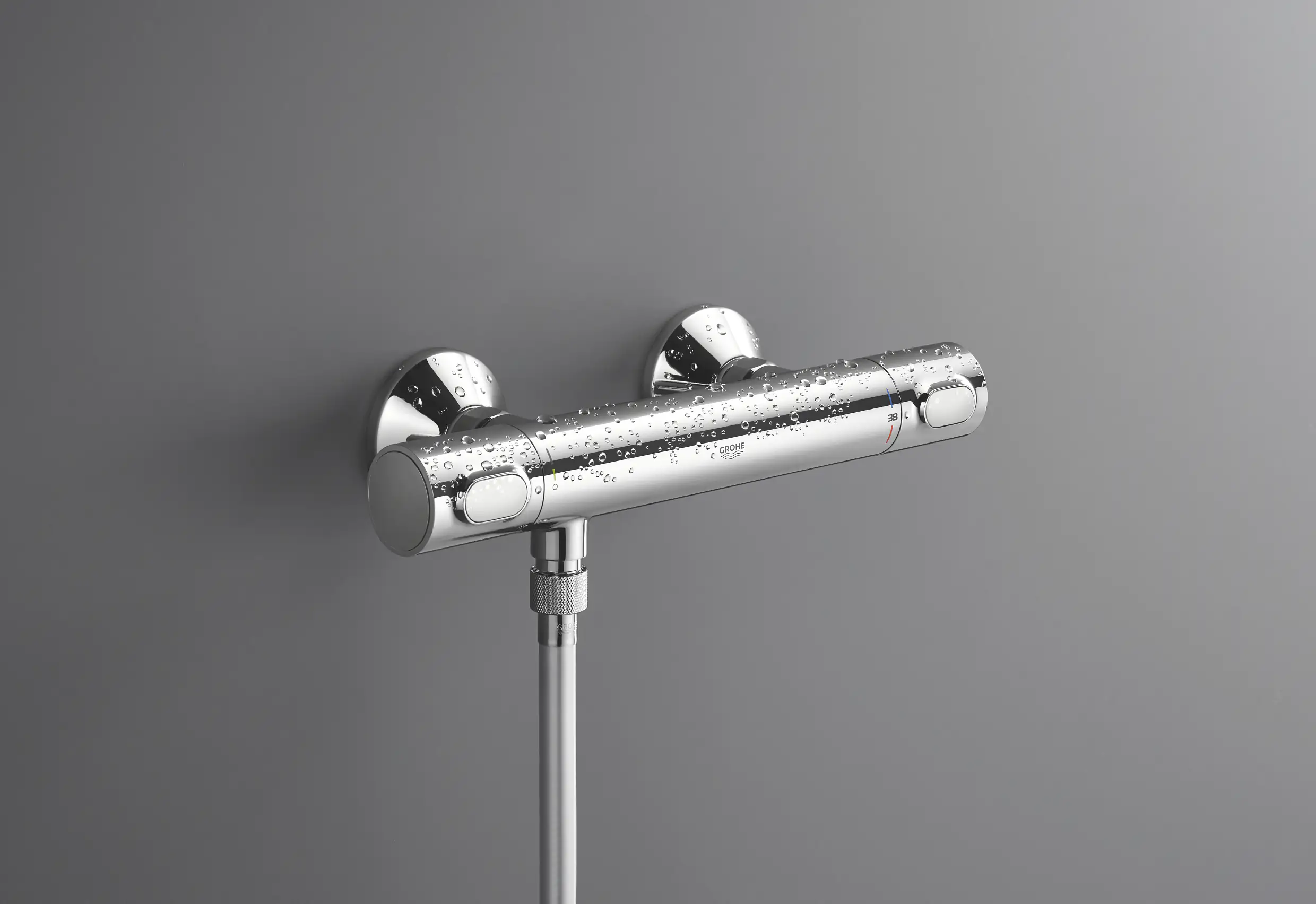 Grohe Brause-Thermostat Precision Flow verchromt Grohe Brause-Thermostat Precision Flow verchromt