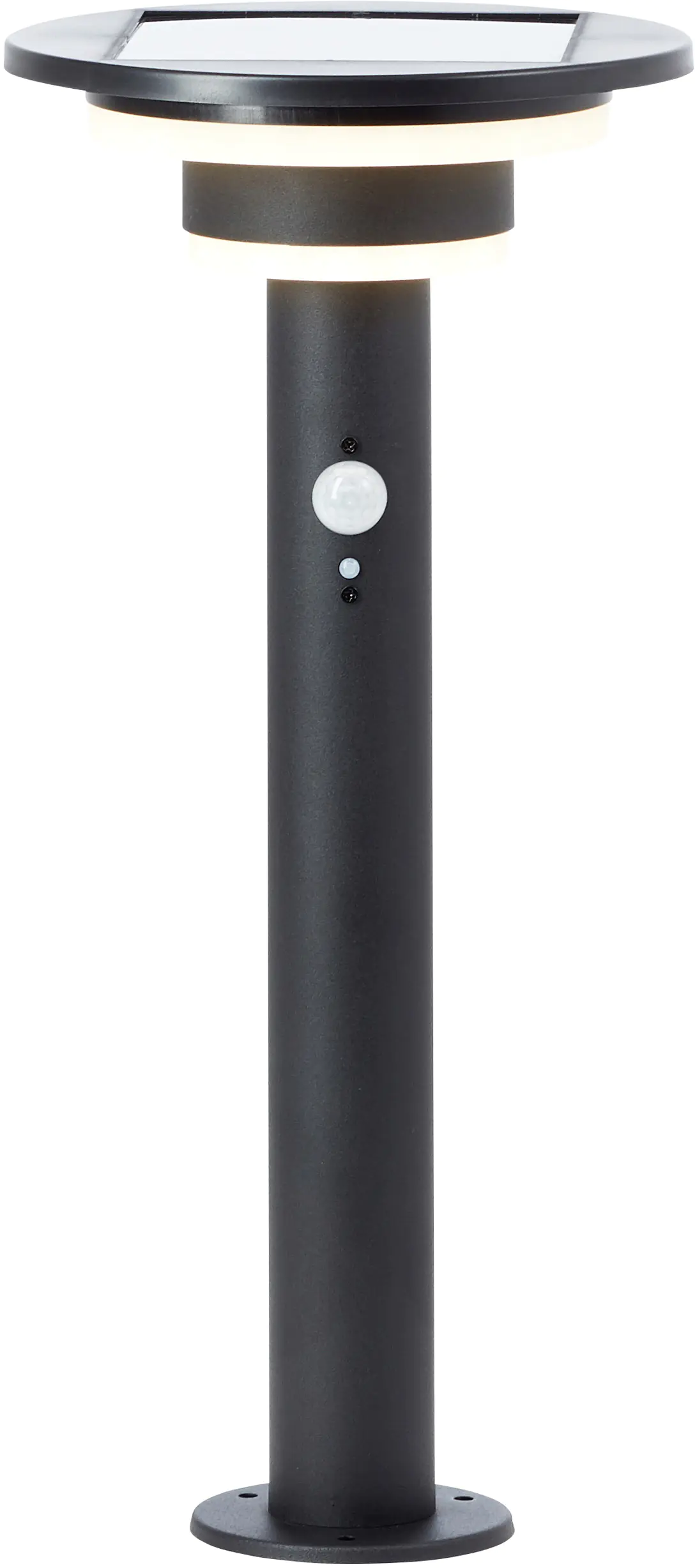 Brilliant LED Außen-Solarleuchte Garvina 3W warmweiß Solar Bewegungsmelder