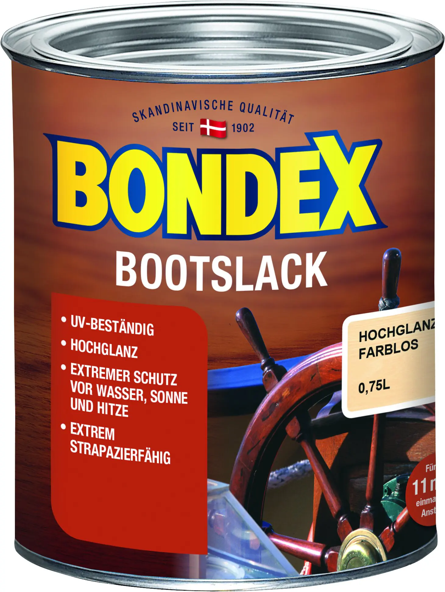 Bondex Bootslack 0,75 L farblos