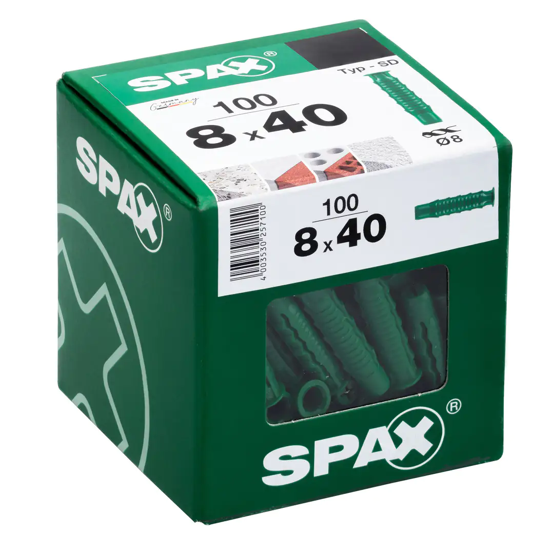 Spax Spreizdübel 8.0 x 40 mm - 100 Stück