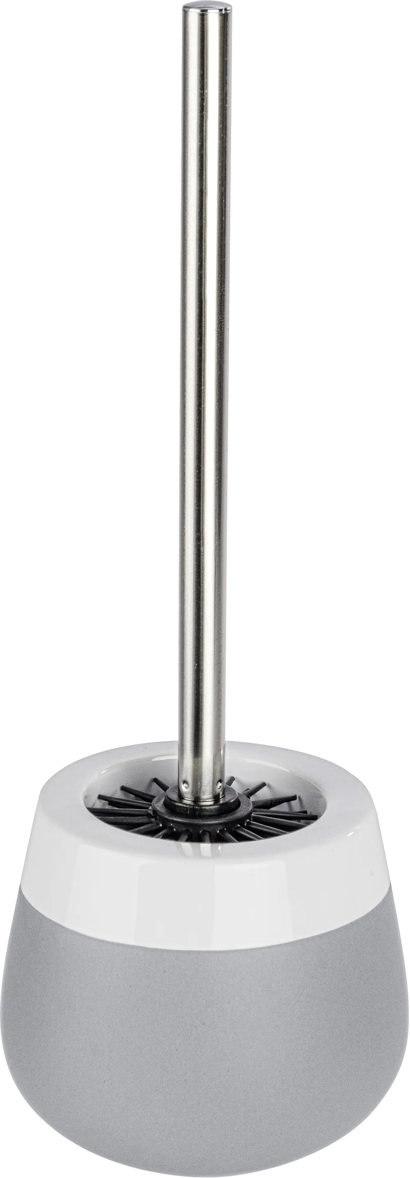 Wenko WC-Bürstenhalter Malta grau/weiß