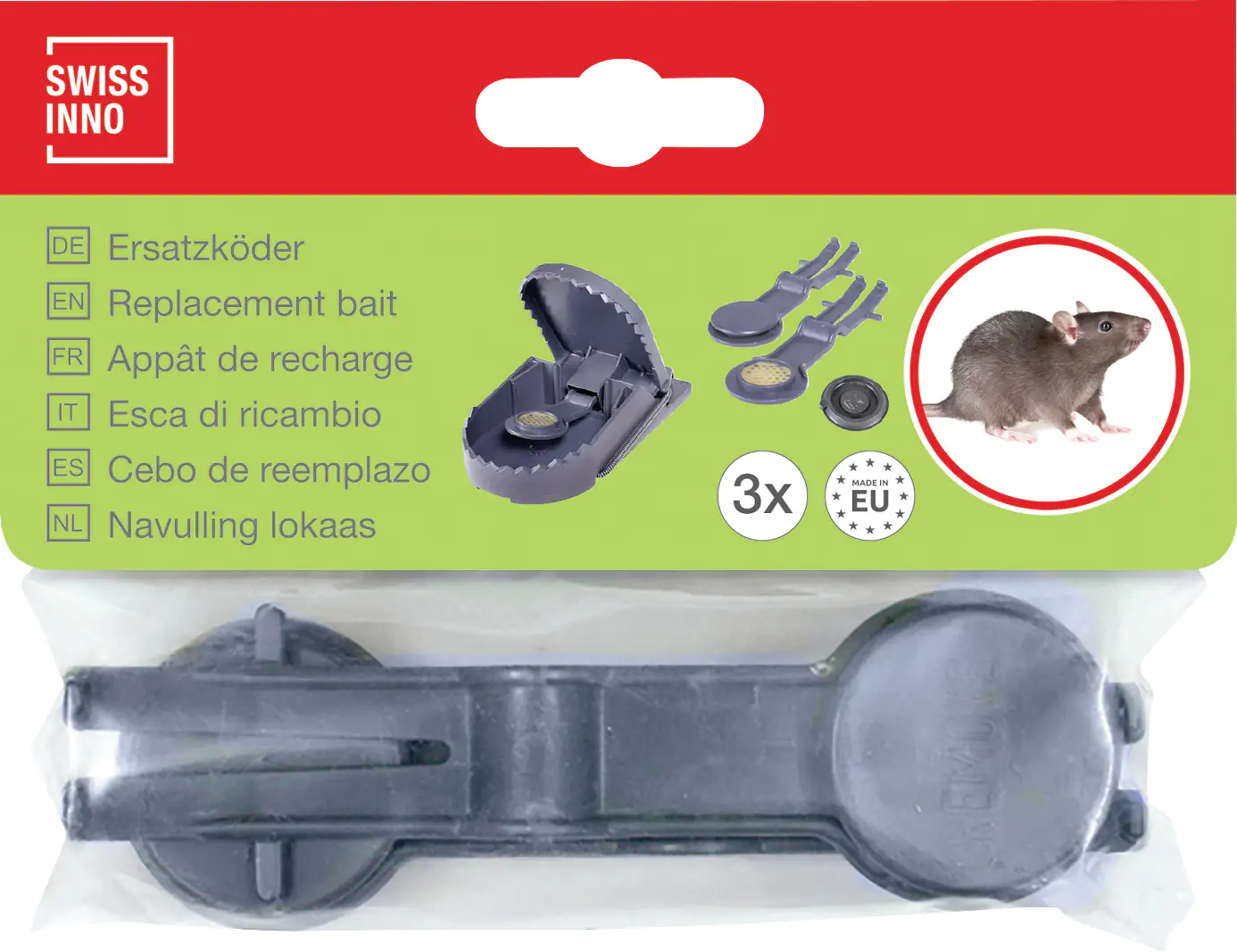 Swissinno Ersatzköder SuperCat für Rattenfalle 3er Pack