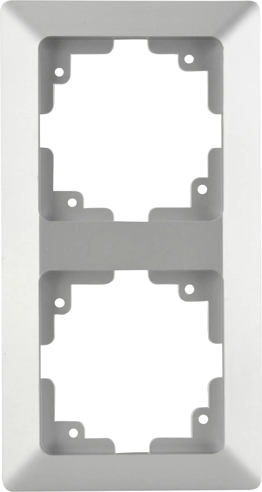 Unitec Abdeckrahmen LeMans 2-fach Serie 603 silber