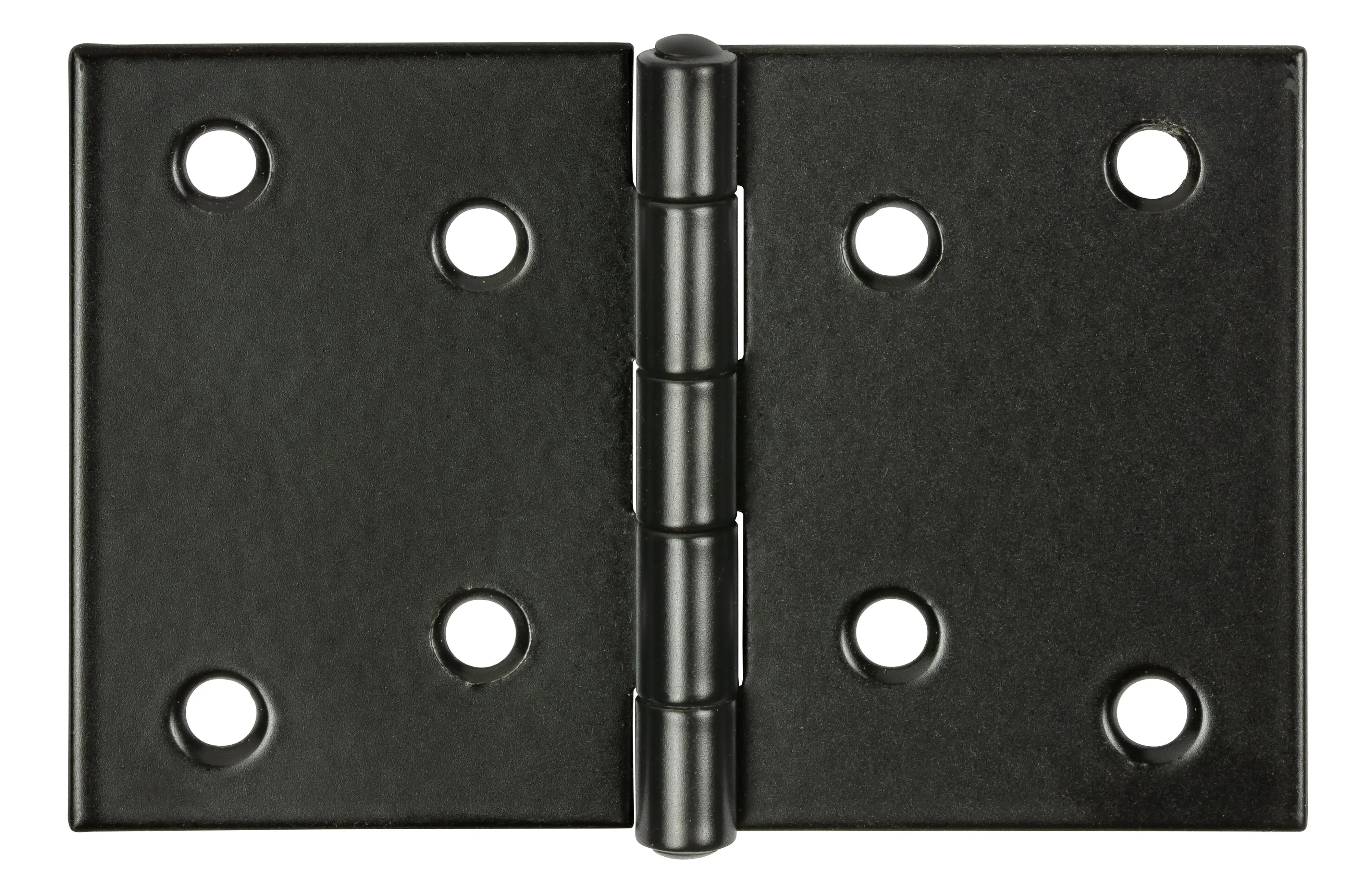 Vormann Scharnier breit Stahl 9 x 6 cm schwarz 