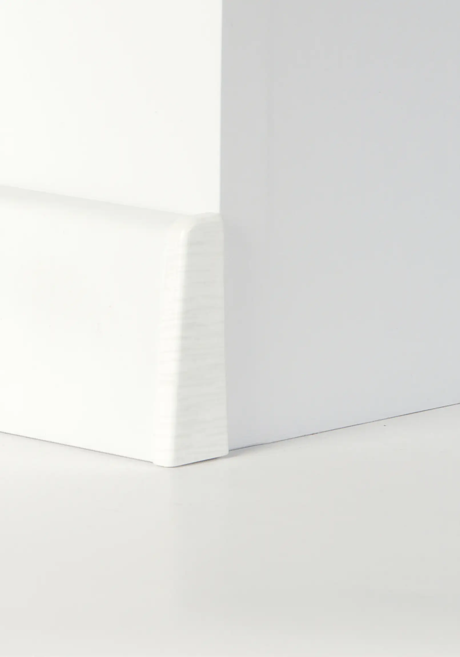 Classen Endkappe für Clip-Laminatleiste foliert 58 x 19 mm weiß Holzpore