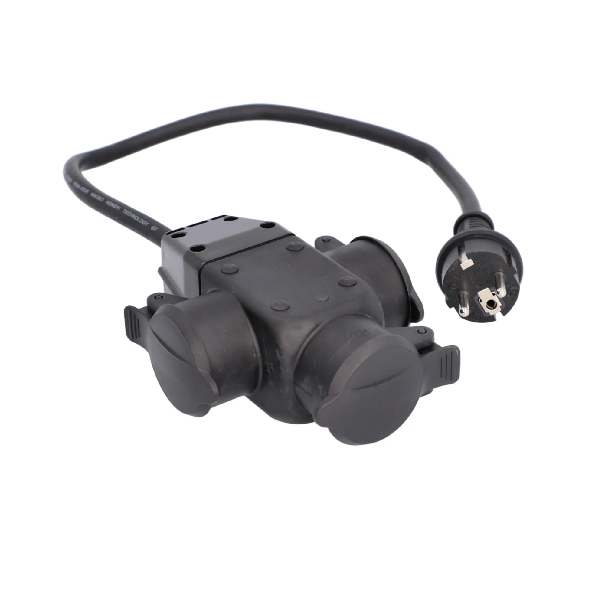 Unitec Verlängerungskabel mit 3 Schutzkontaktsteckdosen 50 cm schwarz Unitec Verlängerungskabel mit 3 Schutzkontaktsteckdosen 50 cm schwarz