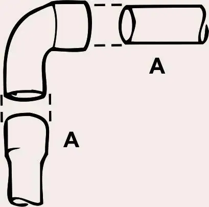Cornat Löt-Winkel 90° / Ø 22 mm