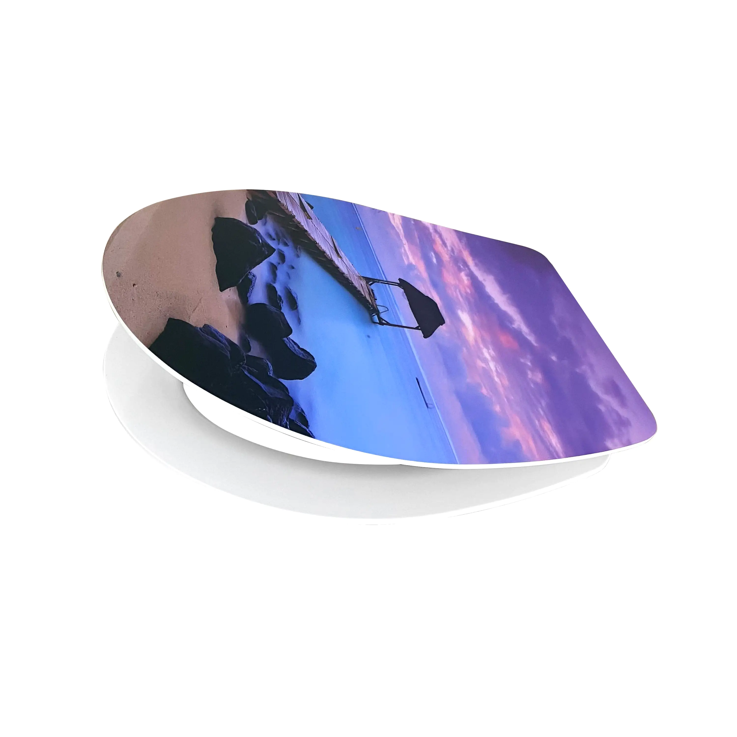 Primaster WC-Sitz mit Absenkautomatik Sunset weiß