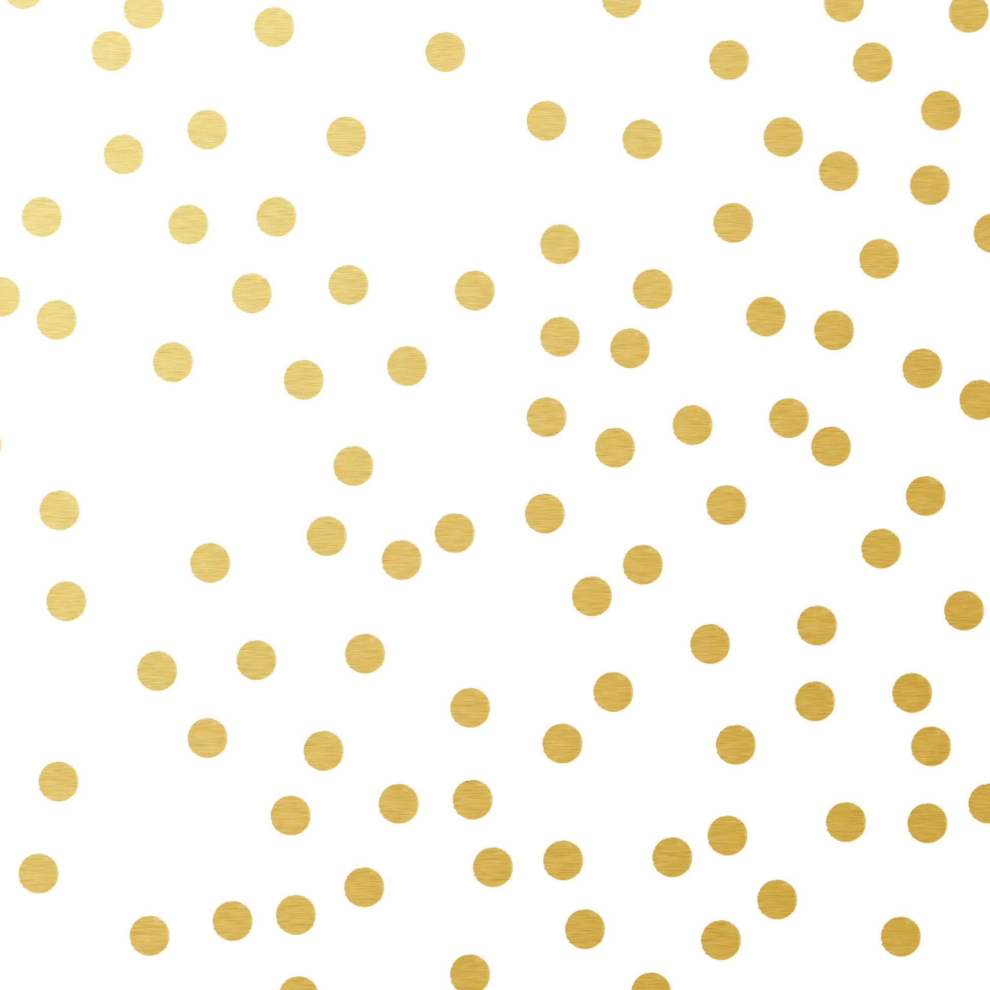 Braun & Company Servietten Motiv Avantgarde Golden Dots weiß 33 x 33 cm - 20er Pack