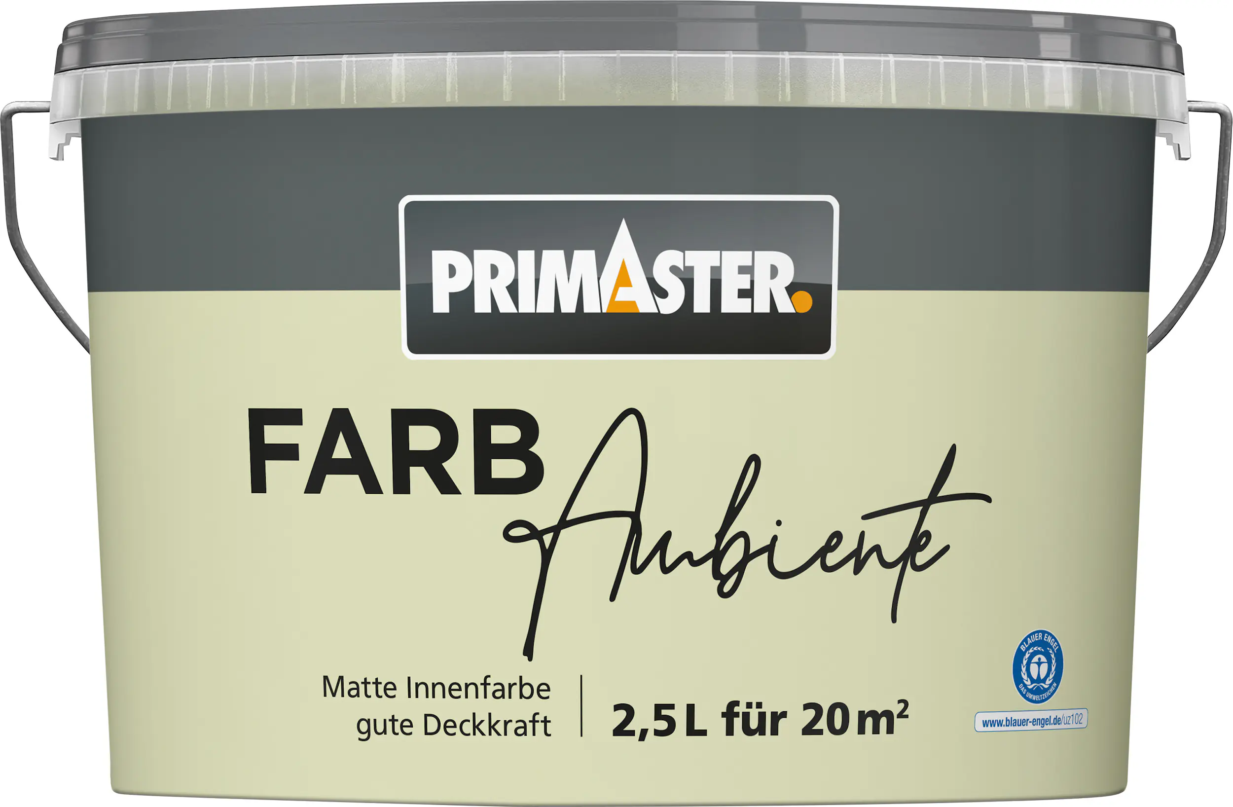 Primaster Farbambiente Wandfarbe matt matcha 2,5 L