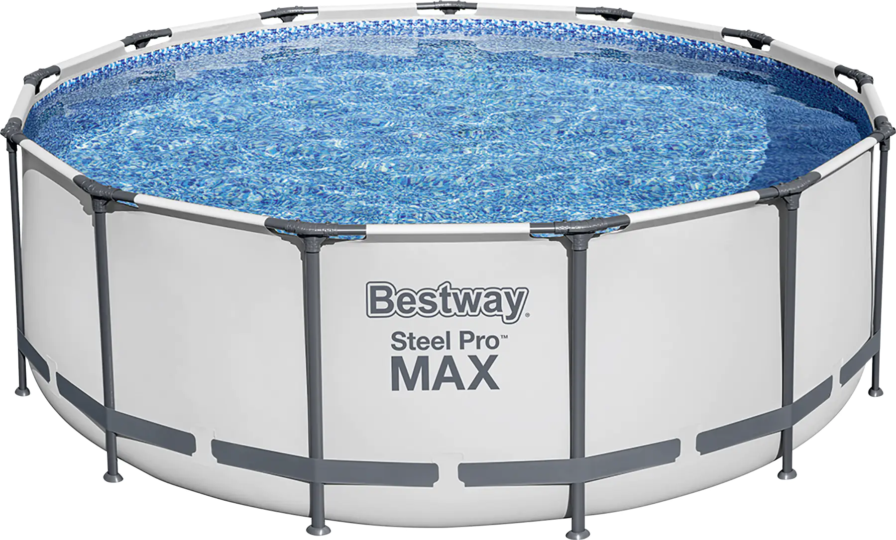 Bestway Aufstellpool Komplett-Set Steel Pro Max Ø 396 x 122 cm Bestway Aufstellpool Komplett-Set Steel Pro Max Ø 396 x 122 cm