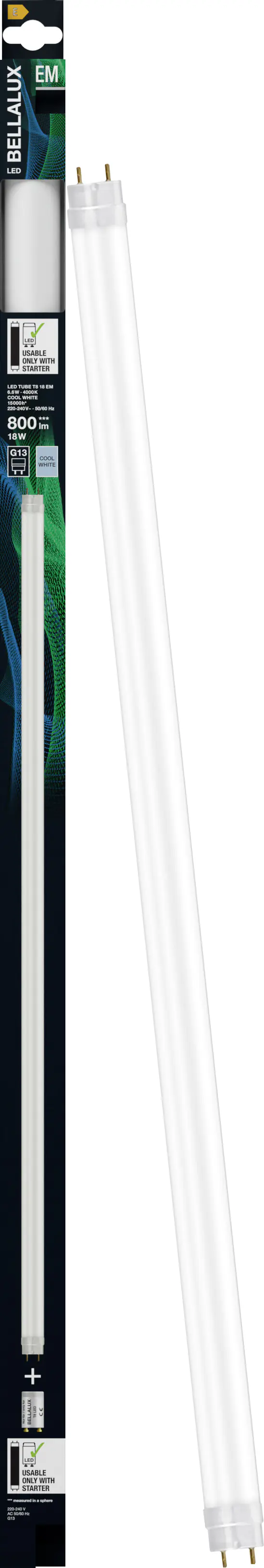 Belallux LED Röhre 60 cm G13 6,6 W kaltweiß