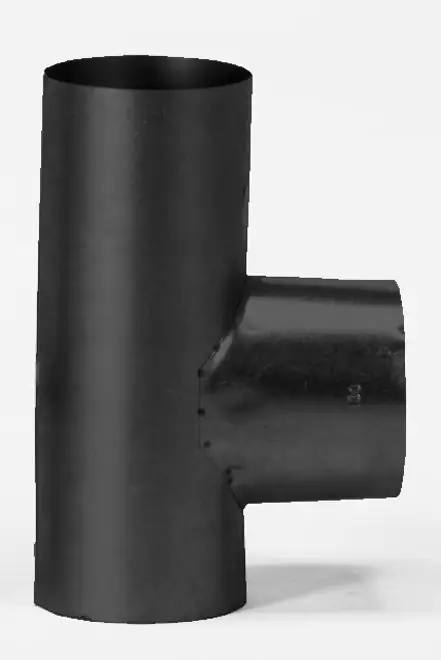 FireFix Ofenrohr Kapselknie Ø 130 mm, gebläut