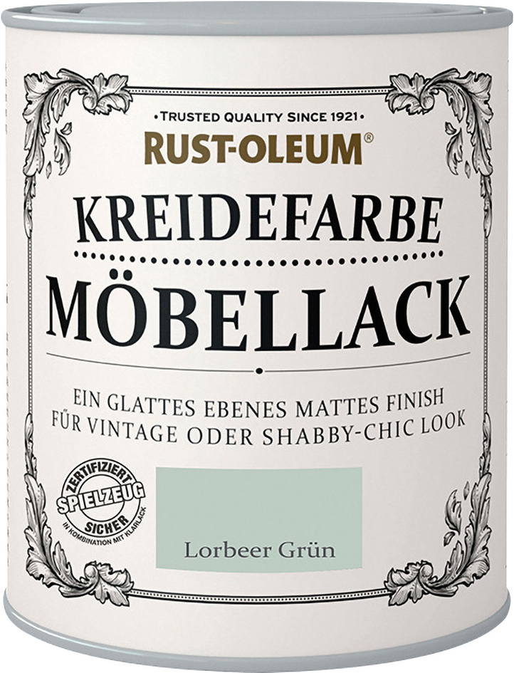 Rust-Oleum Kreidefarbe Möbellack 125 ml lorbeer grün