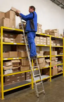 Krause Aluminium-Anlegeleiter CORDA 2,95 m