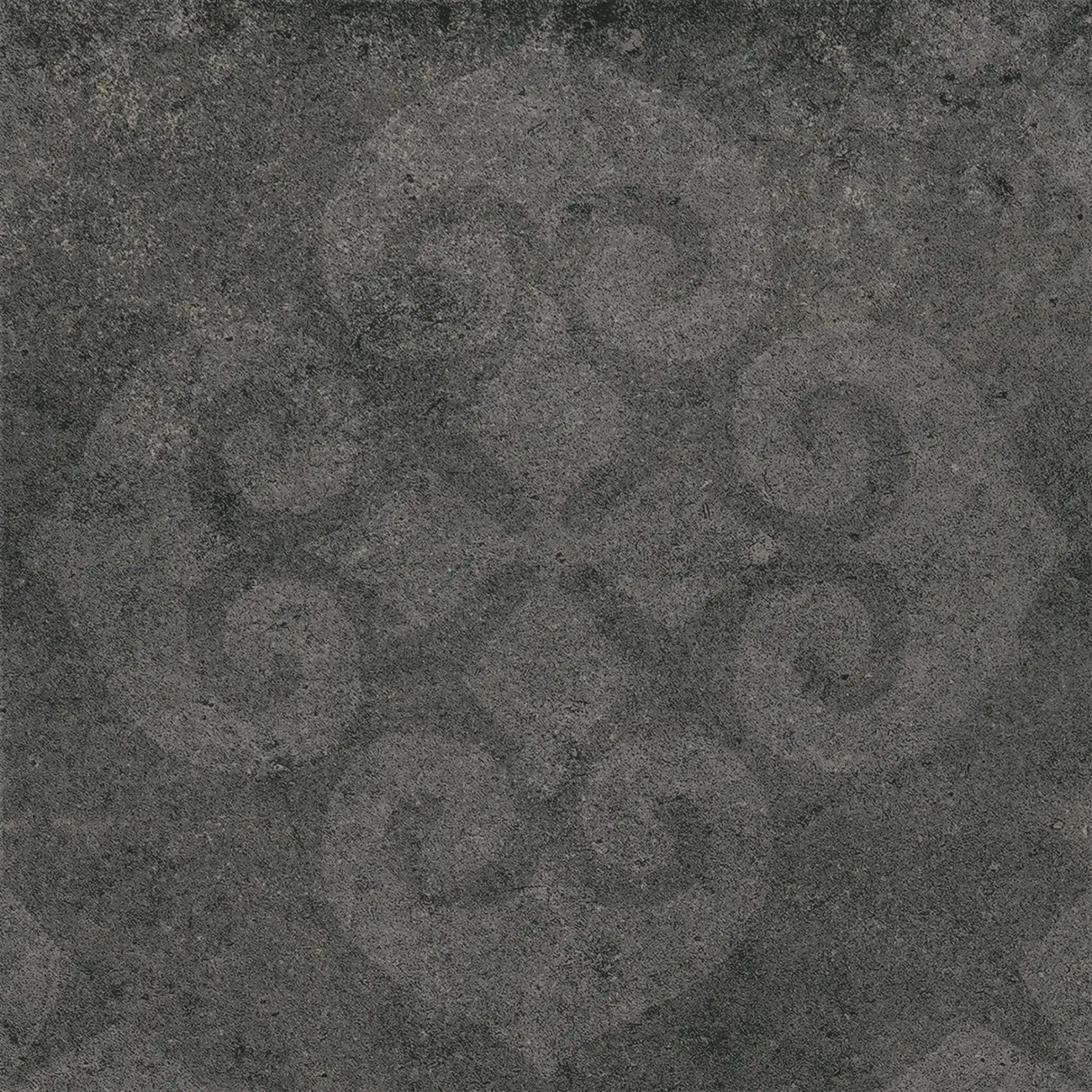 8698109669918_2 Bodenfliese Feinsteinzeug Naples 60 x 60 cm dunkelgrau Dekor