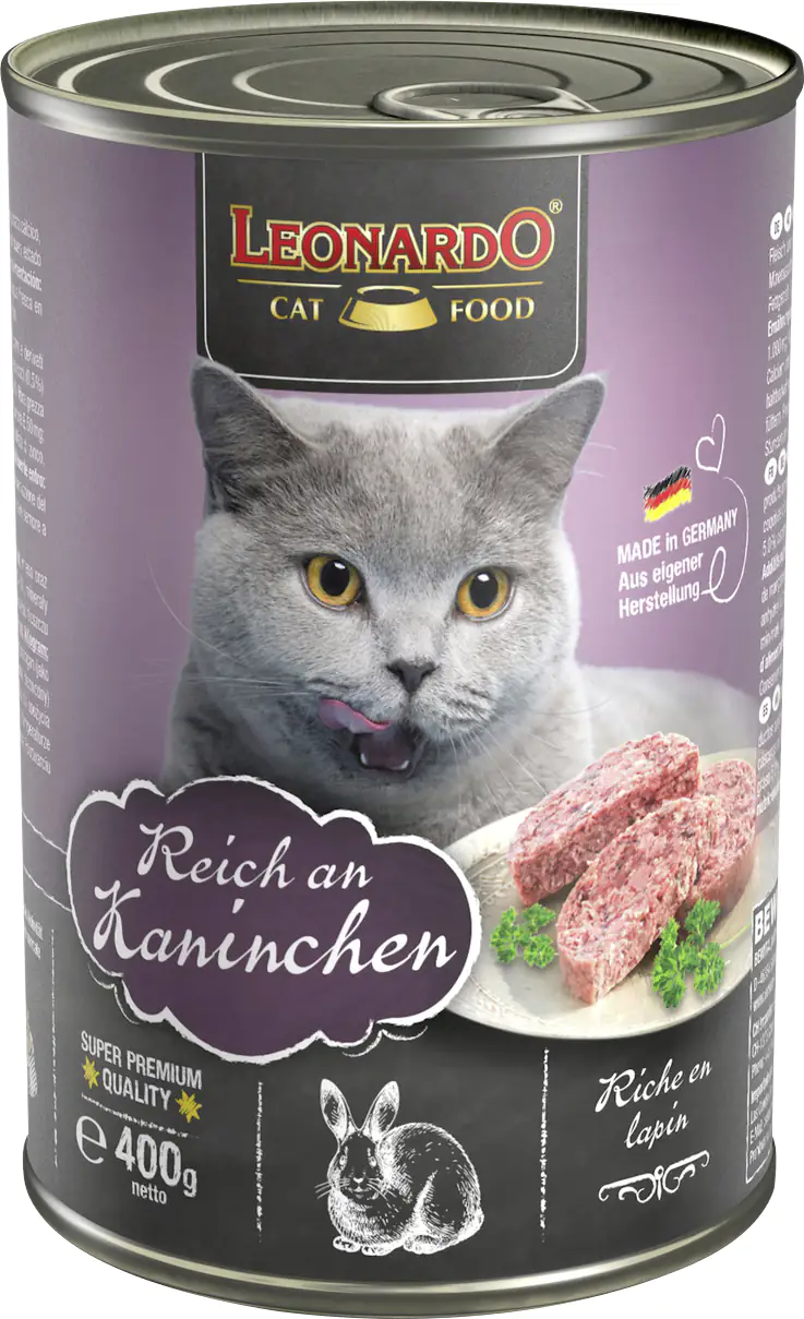 Leonardo Reich an Kaninchen 400 g Leonardo Reich an Kaninchen 400 g