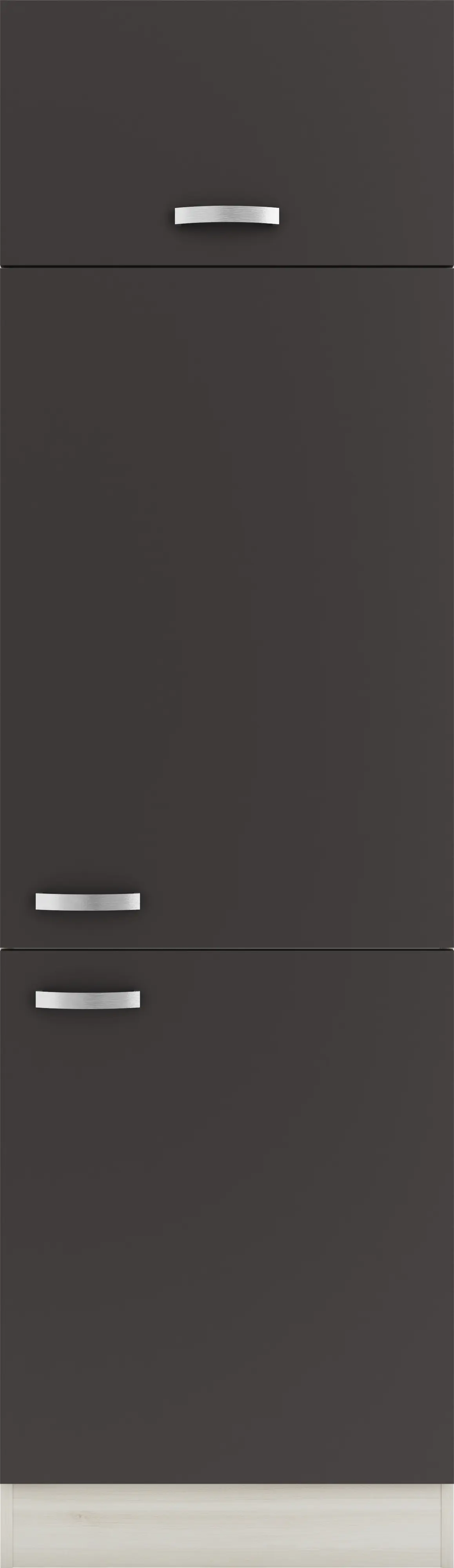 Optifit Hochschrank Faro 220 anthrazit/akazie 60 cm