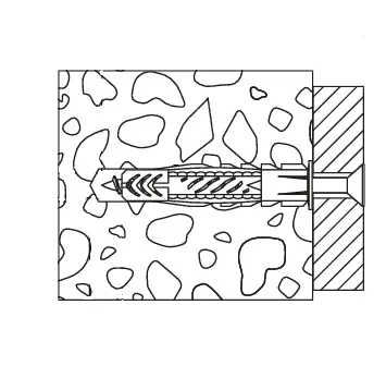 Fischer Universaldübel UX 6.0 x 35 mm - 50 Stück