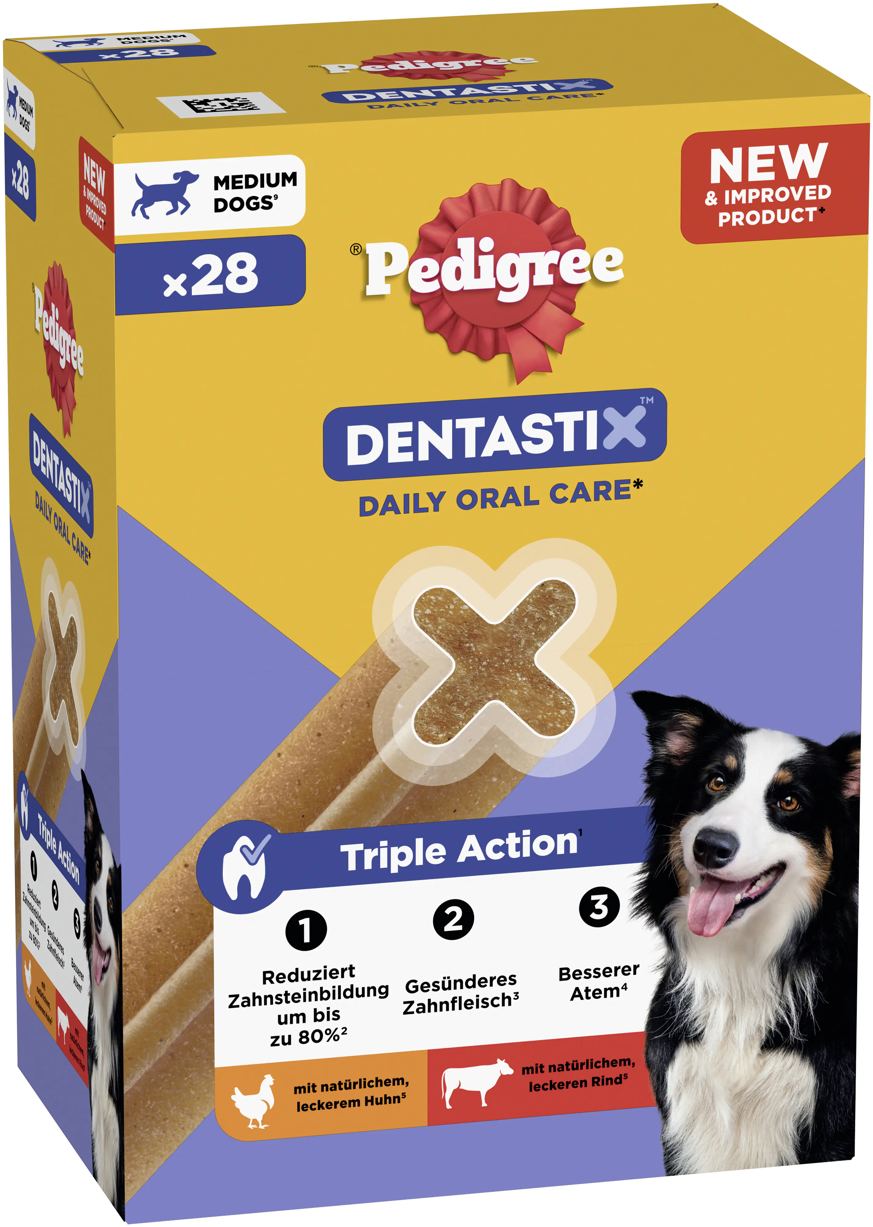Pedigree Denta Stix Daily Oral Care MP für mittelgroße Hunde 720 g