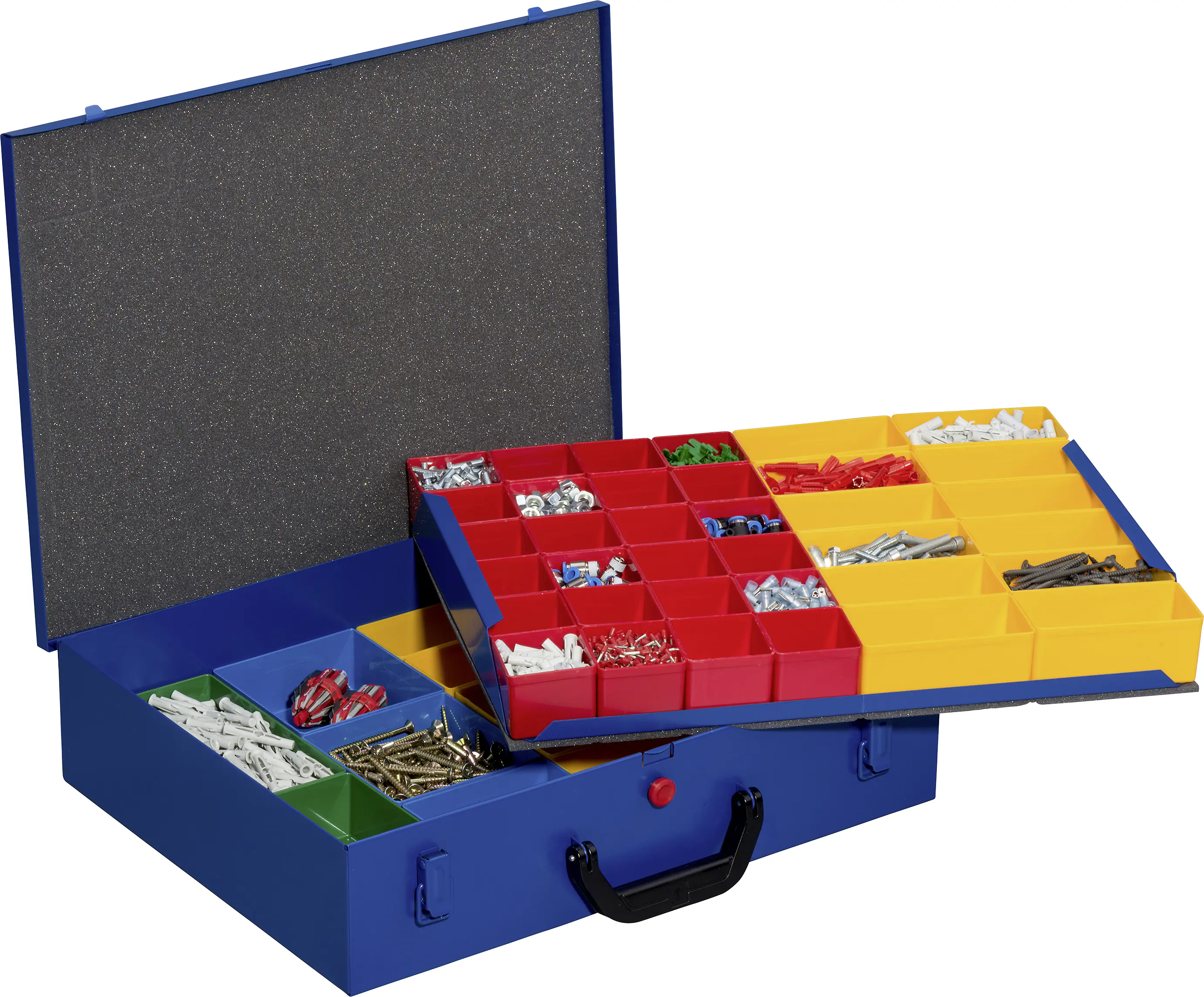 Allit Profi-Metall-Kleinteilekoffer EuroPlus Pro M 44/2L-59