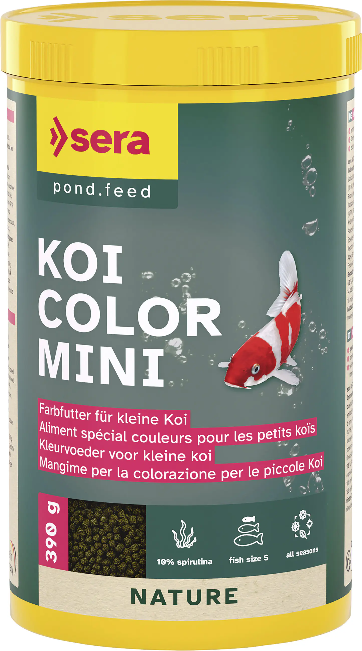 Sera Koifutter Color Mini für kleinere Koi 1 L Sera Koifutter Color Mini für kleinere Koi 1 L