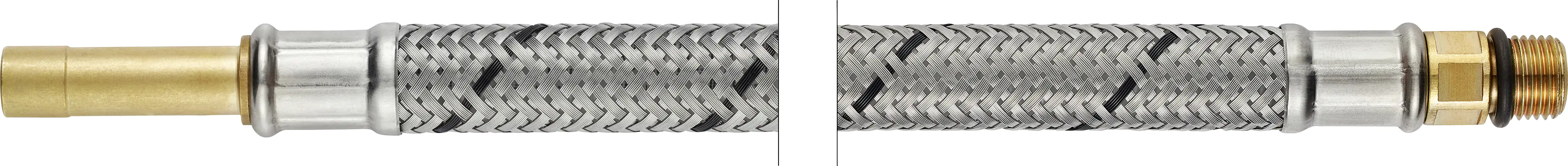 Flexo Anschlussschlauch Rohrstutzen 8mm x Aussengewinde M10, 50 cm