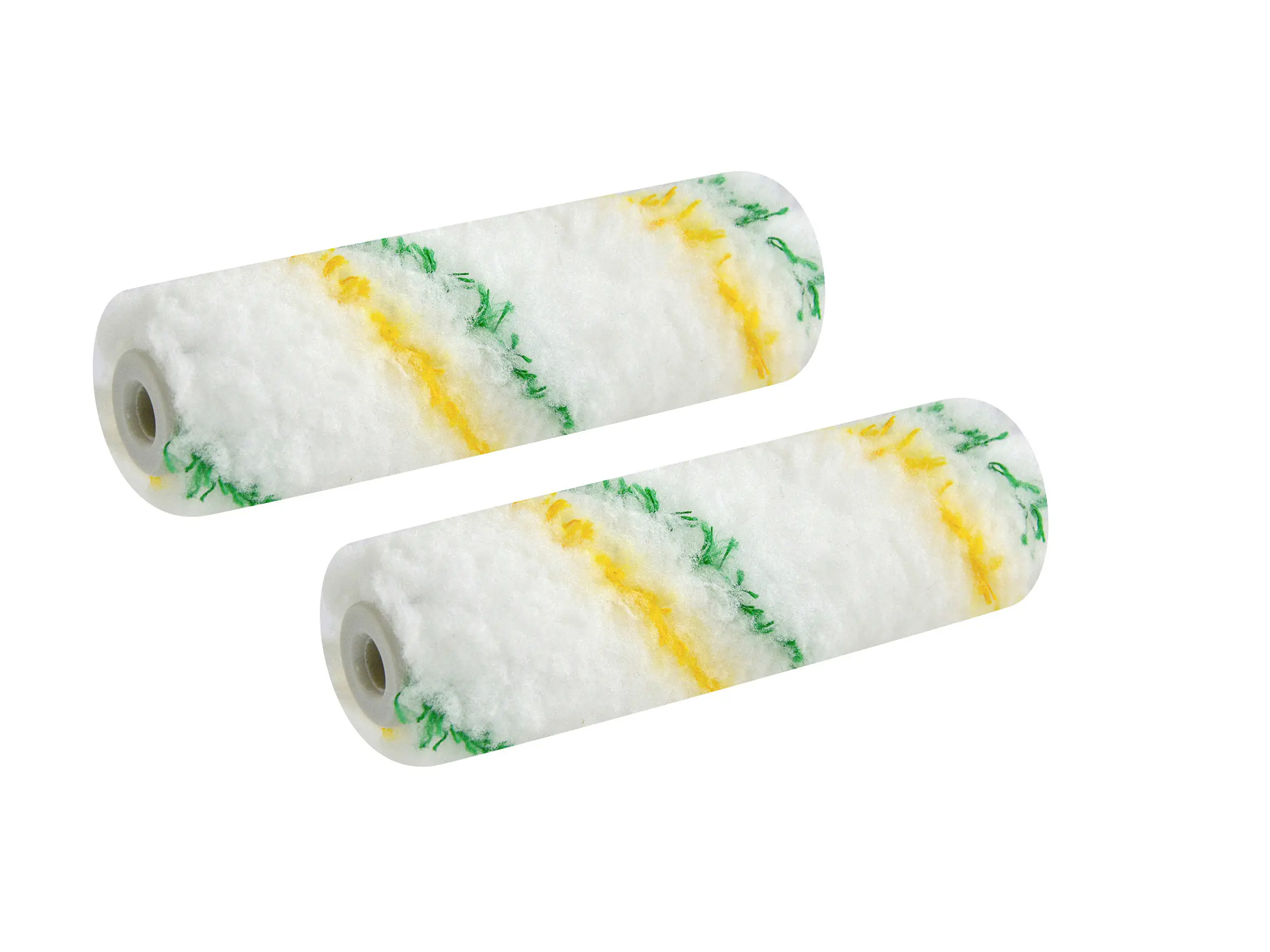 Nespoli Heizkörperwalze YellowGreen 10 cm - 2 Stück