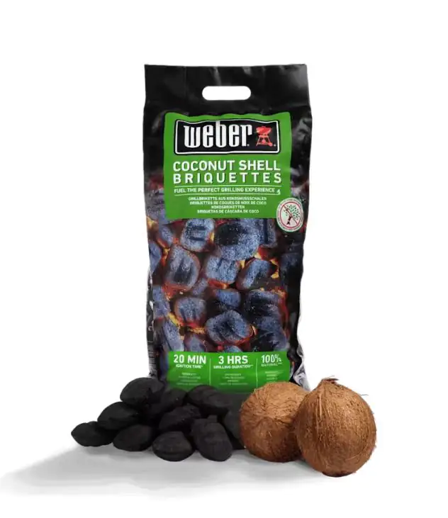 Weber Kokosnuss Briketts - 4 kg