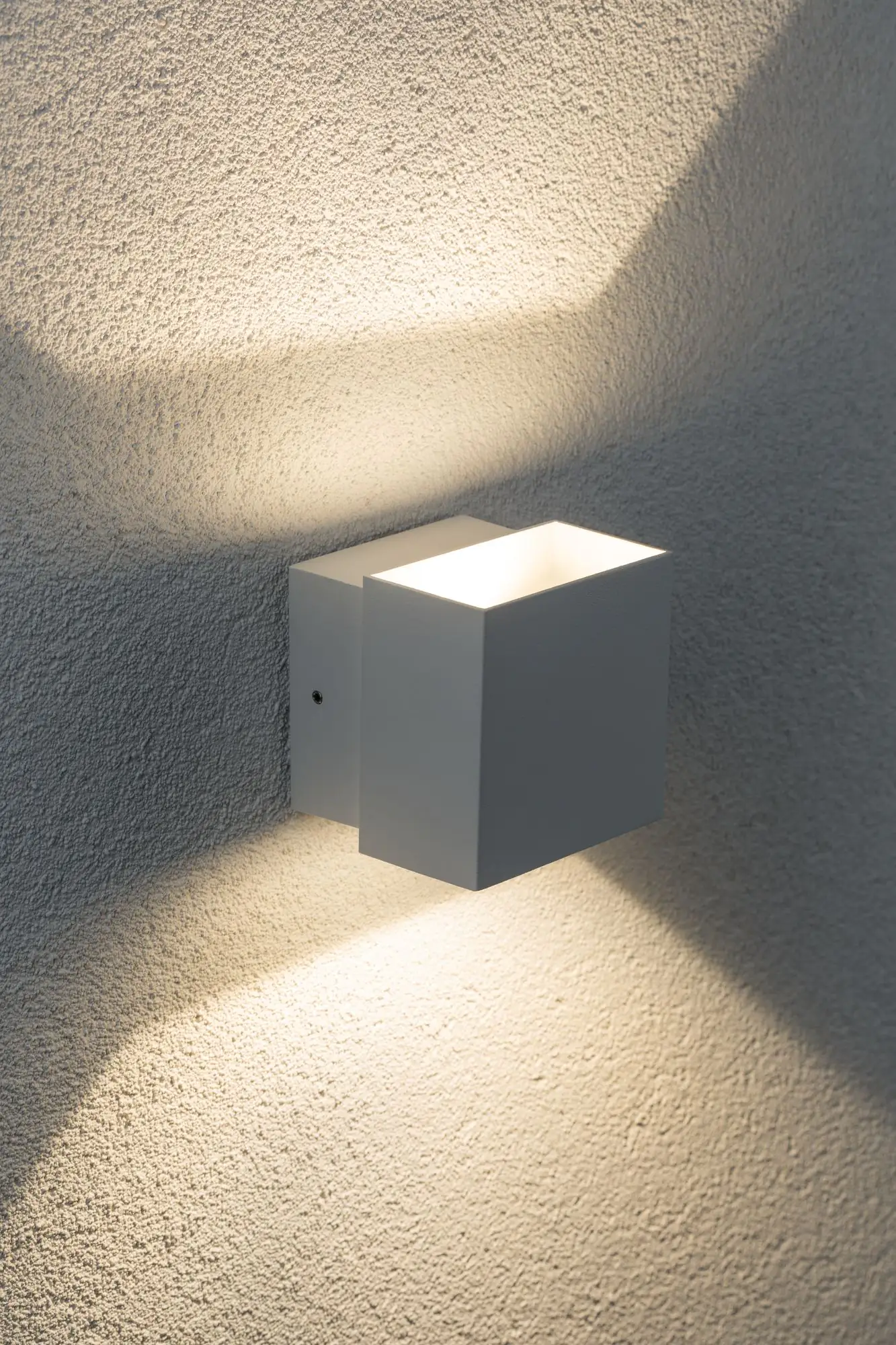 4000870180037_4 Paulmann Special Line LED Außen-Wandleuchte Cybo weiß 10 x 10 cm Up & Down