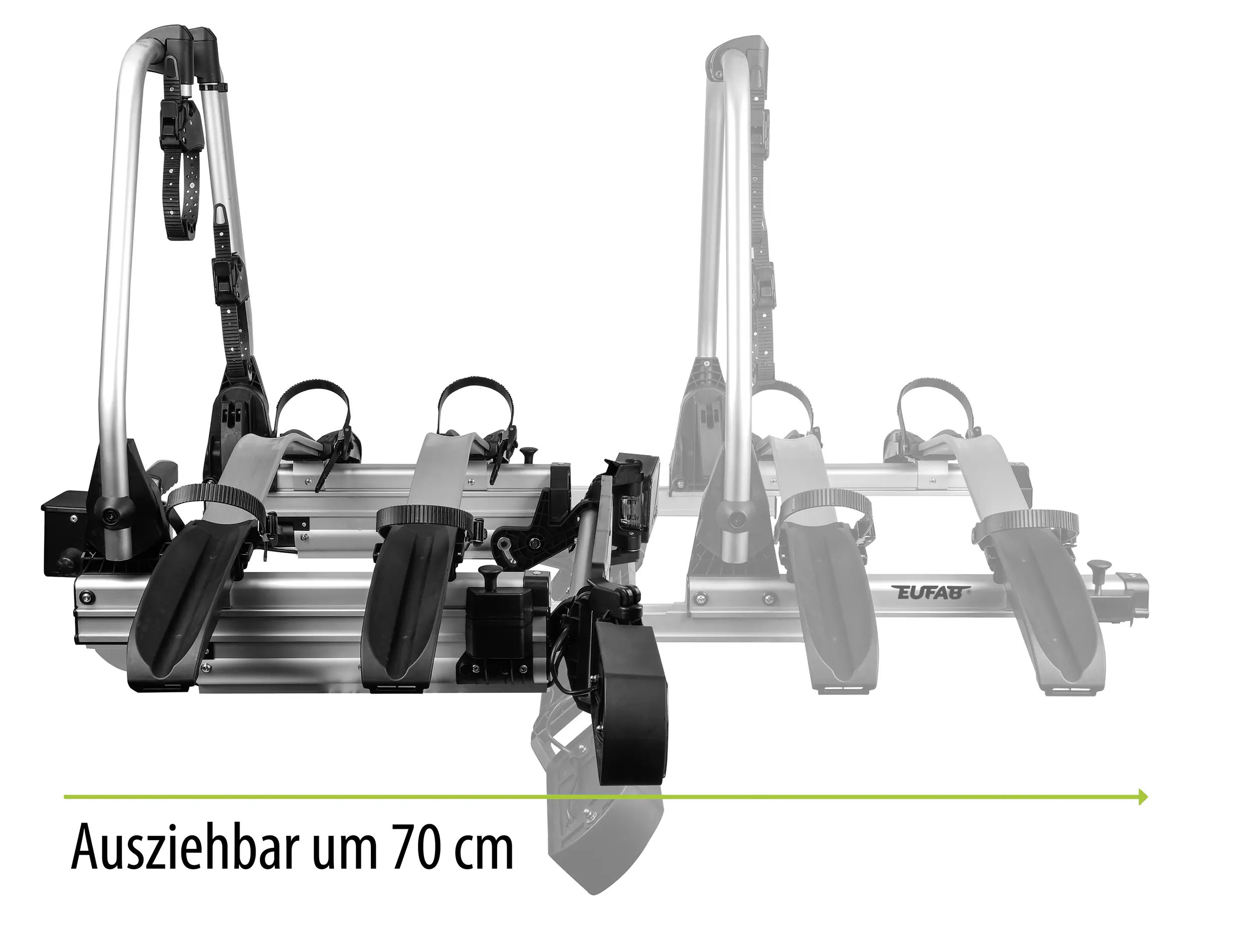 Eufab Fahrradträger SD260 für 2 Fahrräder