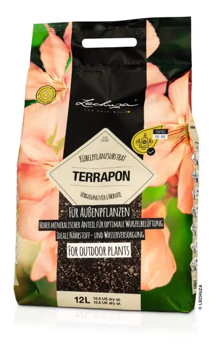 Lechuza Terrapon Pflanzsubstrat für Außenpflanzen 12 L torffrei