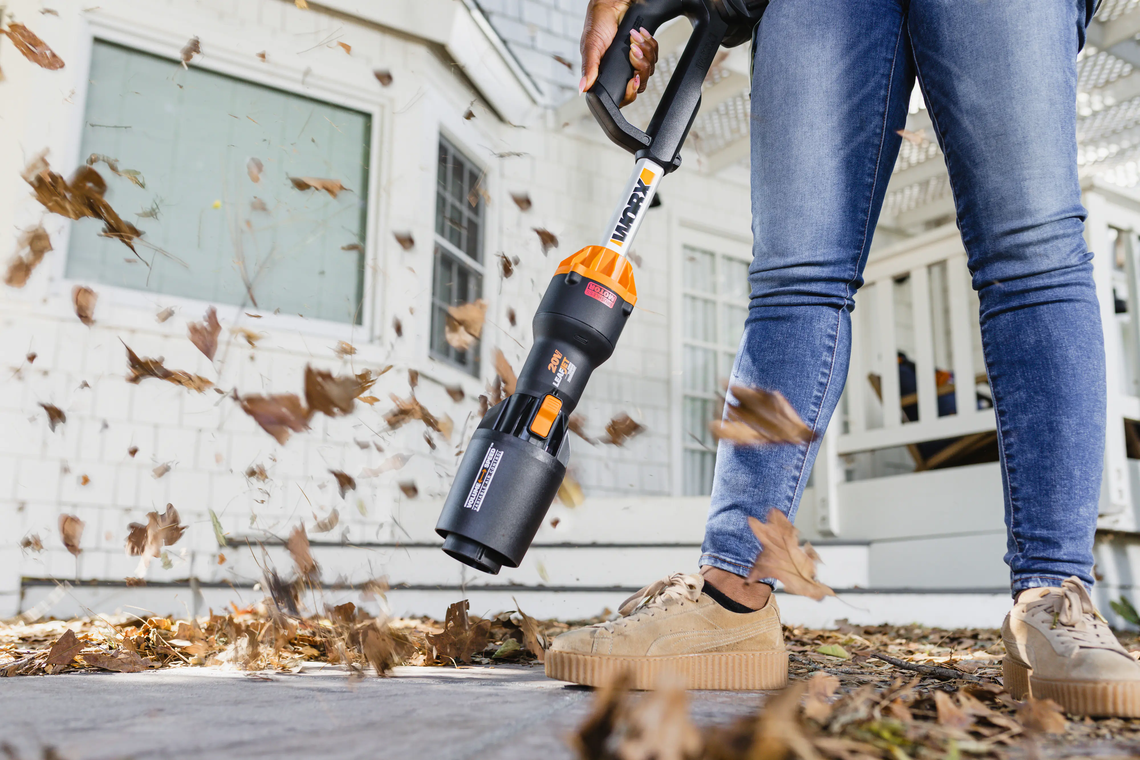 Worx Nitro Profi Akku-Laubbläser Leafjet 20V WG543E.9