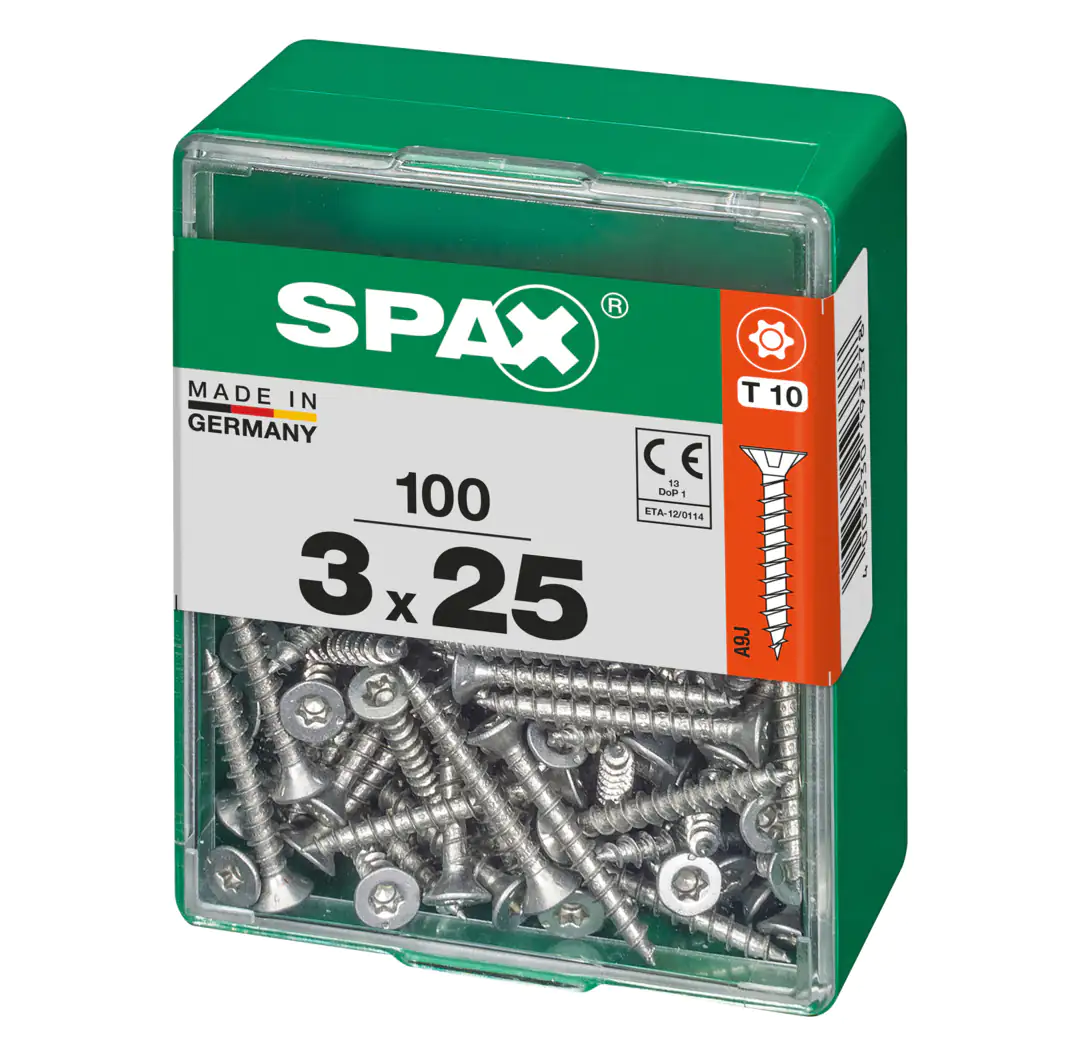 Spax Universalschrauben 3.0 x 25 mm TX 10 - 100 Stk.