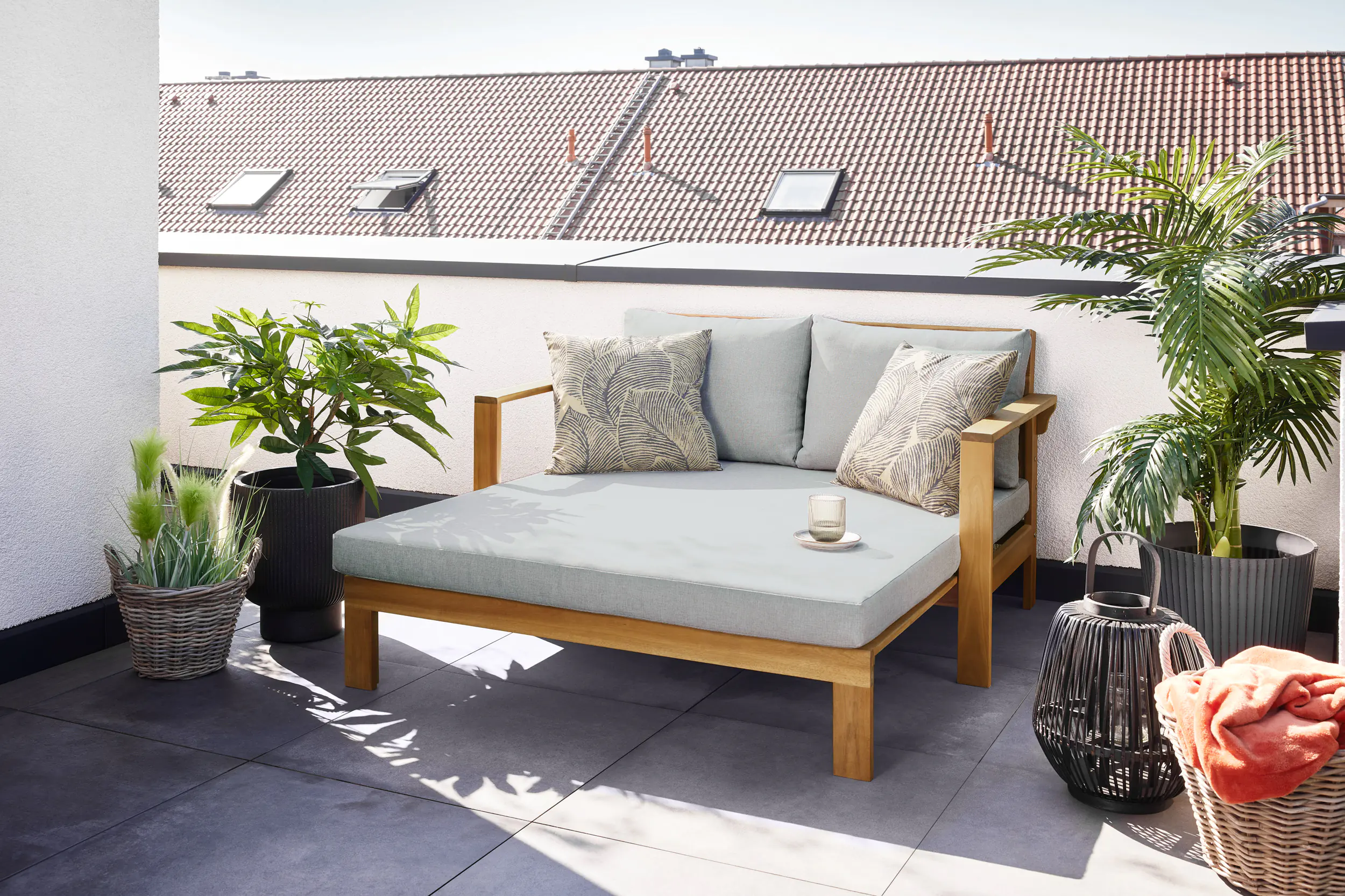 Primaster Loungebett Capri inkl. Auflage 