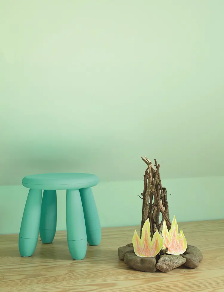 Alpina Farbenfreunde Wandfarbe Nr. 07 kolibrigrün 2,5 L matt