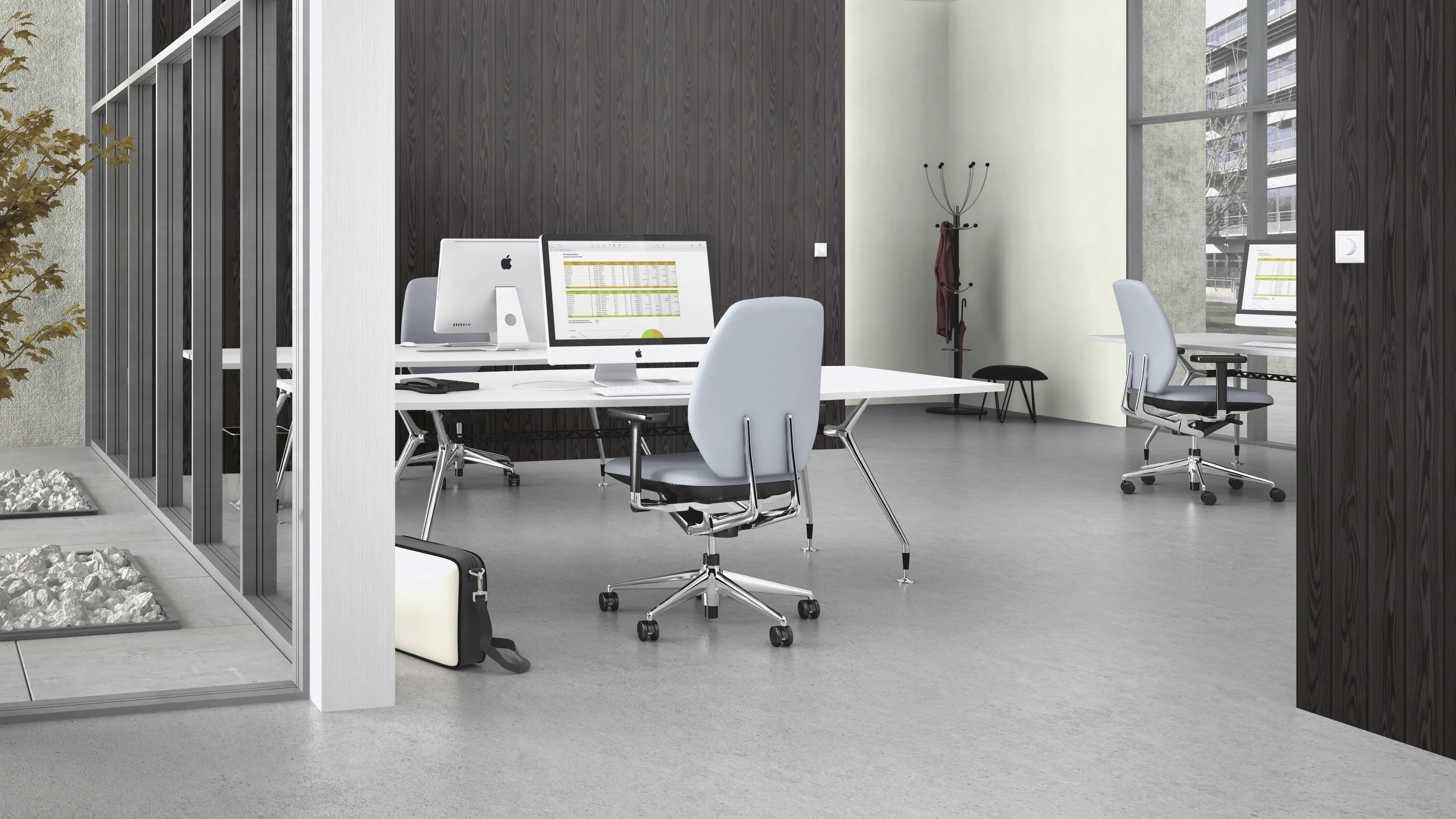 Rasch Vliestapete 315127 Grau-Hellgrau Uni 10,05 m x 0,53 m