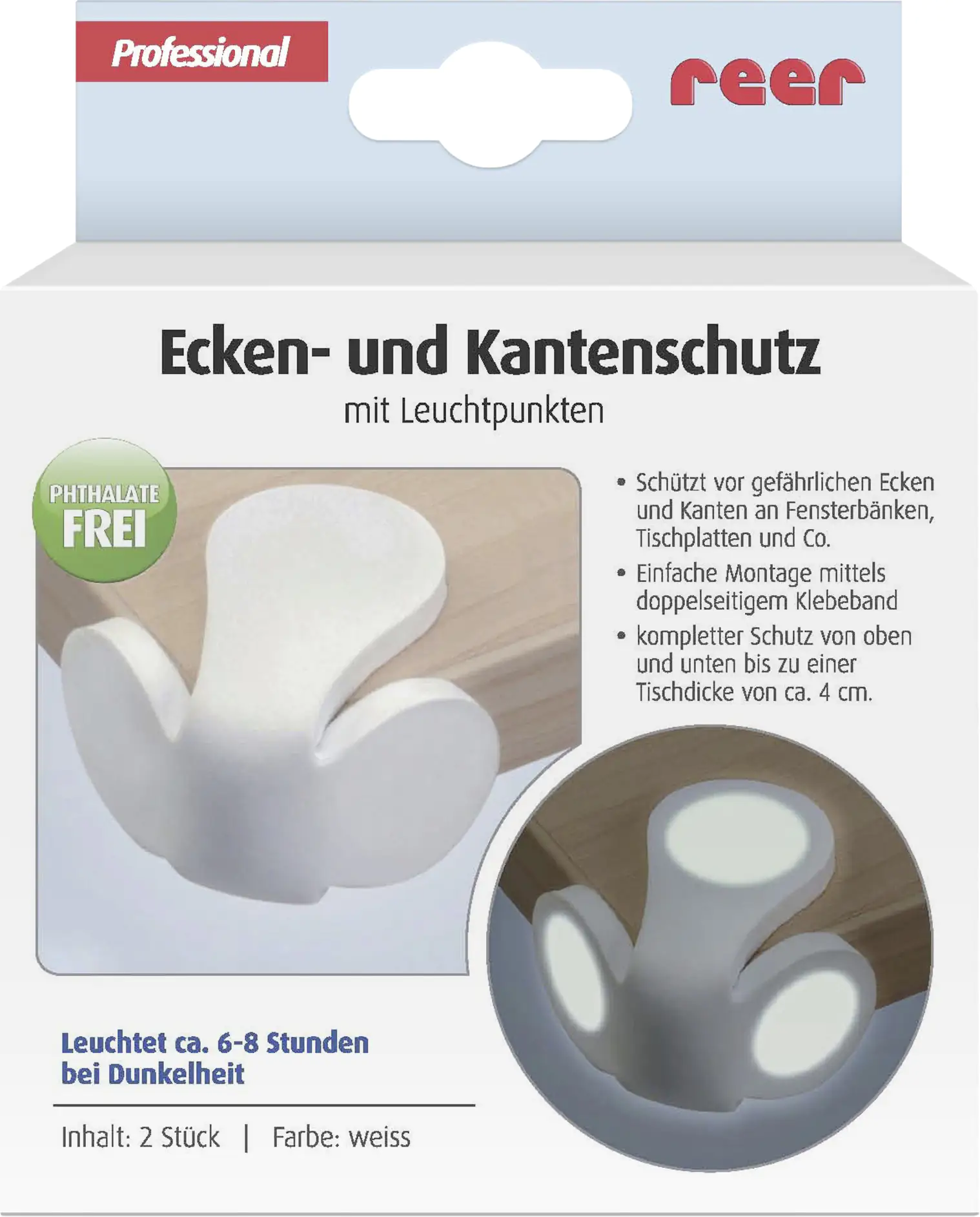 Reer Eckenschutz leuchtend