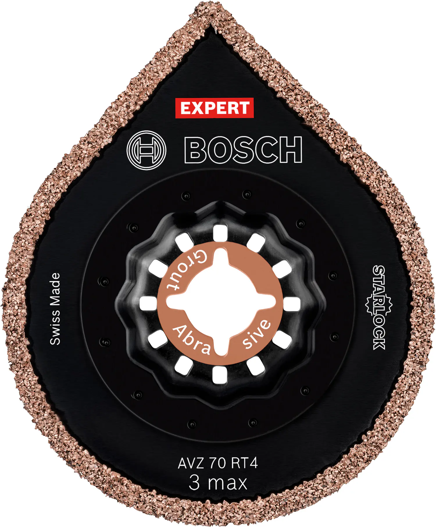 Bosch Expert Mörtelentferner AVZ 70 RT4 Fugen-Entferner für Multifunktionswerkzeuge 70 mm