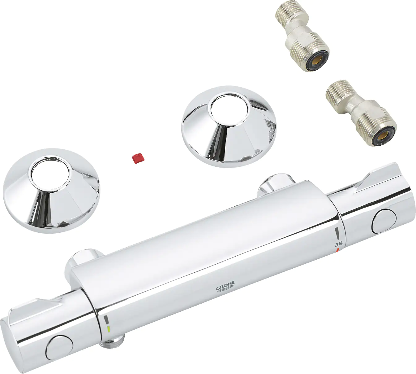 4005176310089_2500699 Grohe Brause-Thermostat Grohtherm 800 verchromt