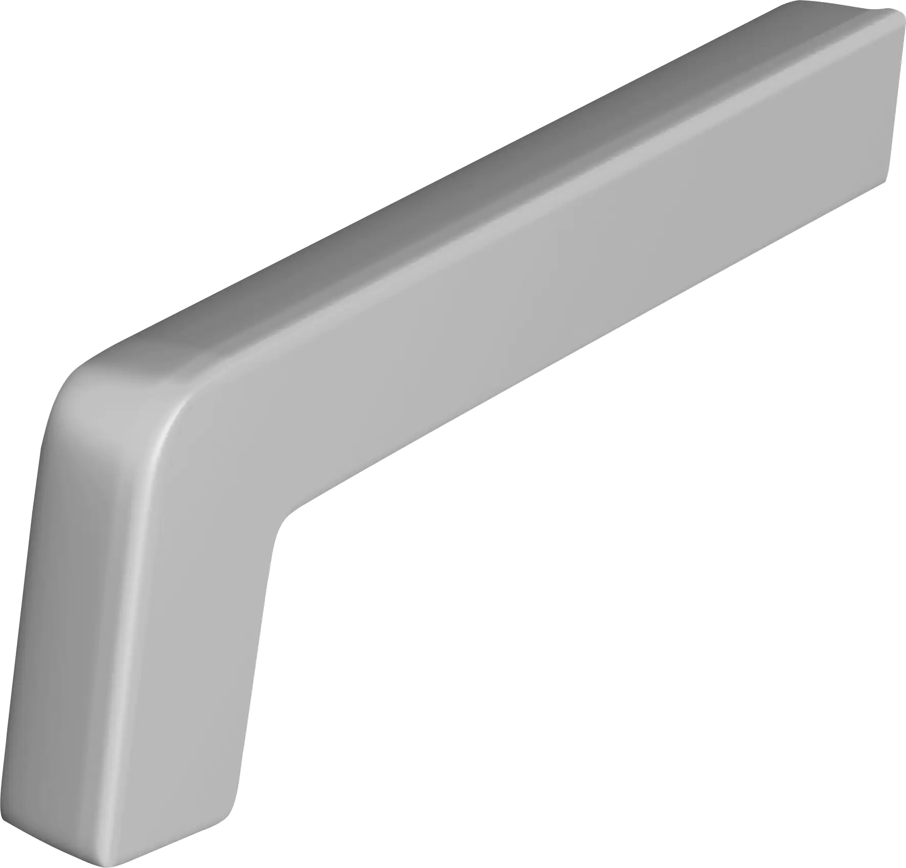 Sarei PVC Seitenteile silber 150 mm