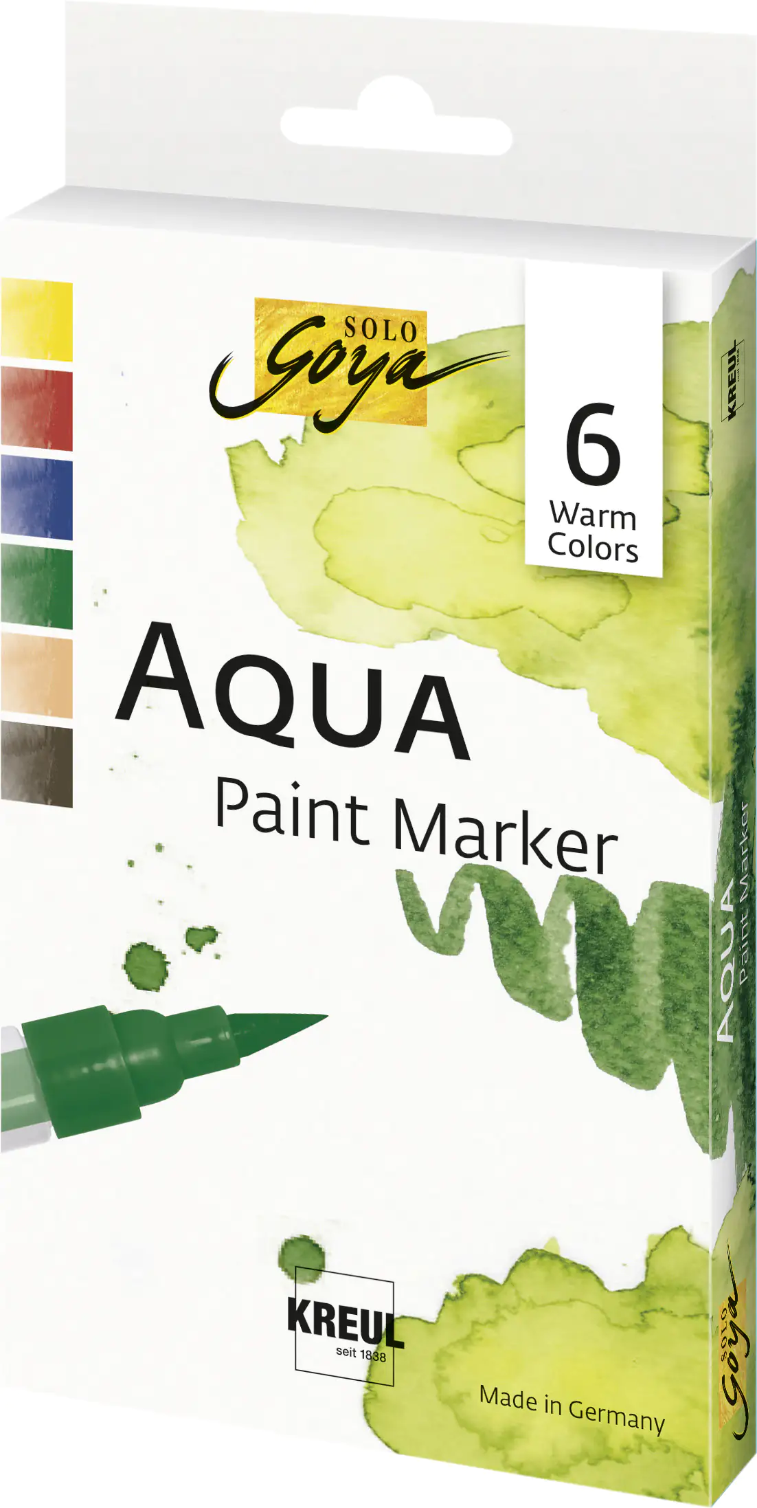 Kreul Solo Goya Paint Marker Set 6 Warm Colors Kreul Solo Goya Paint Marker Set 6 Warm Colors
