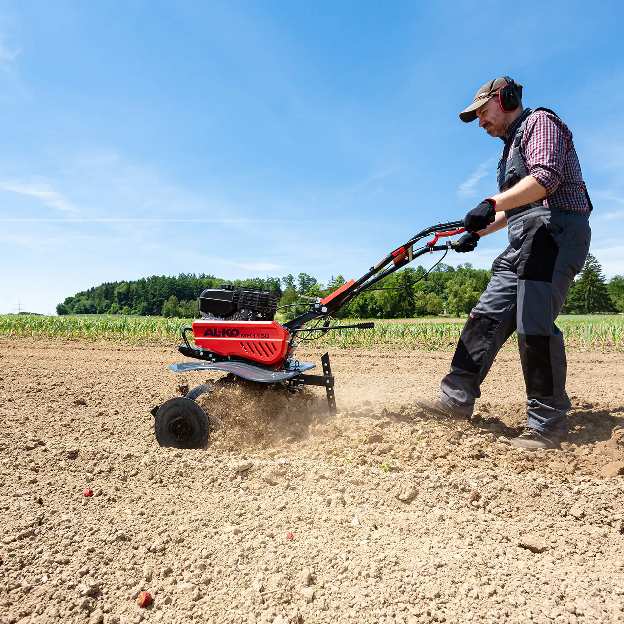 AL-KO Benzin-Motorhacke MH 1150 Premium 3,6 kW - 115 cm Arbeitsbreite