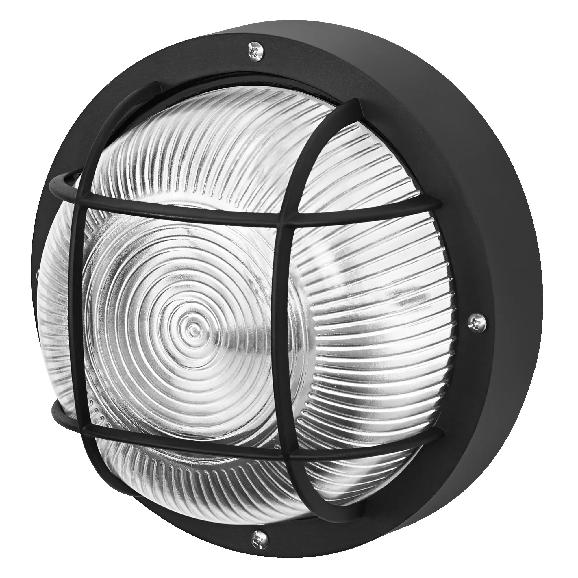 Osram LED Wandleuchte Bulkhead Essential Round E27 schwarz Osram LED Wandleuchte Bulkhead Essential Round E27 schwarz