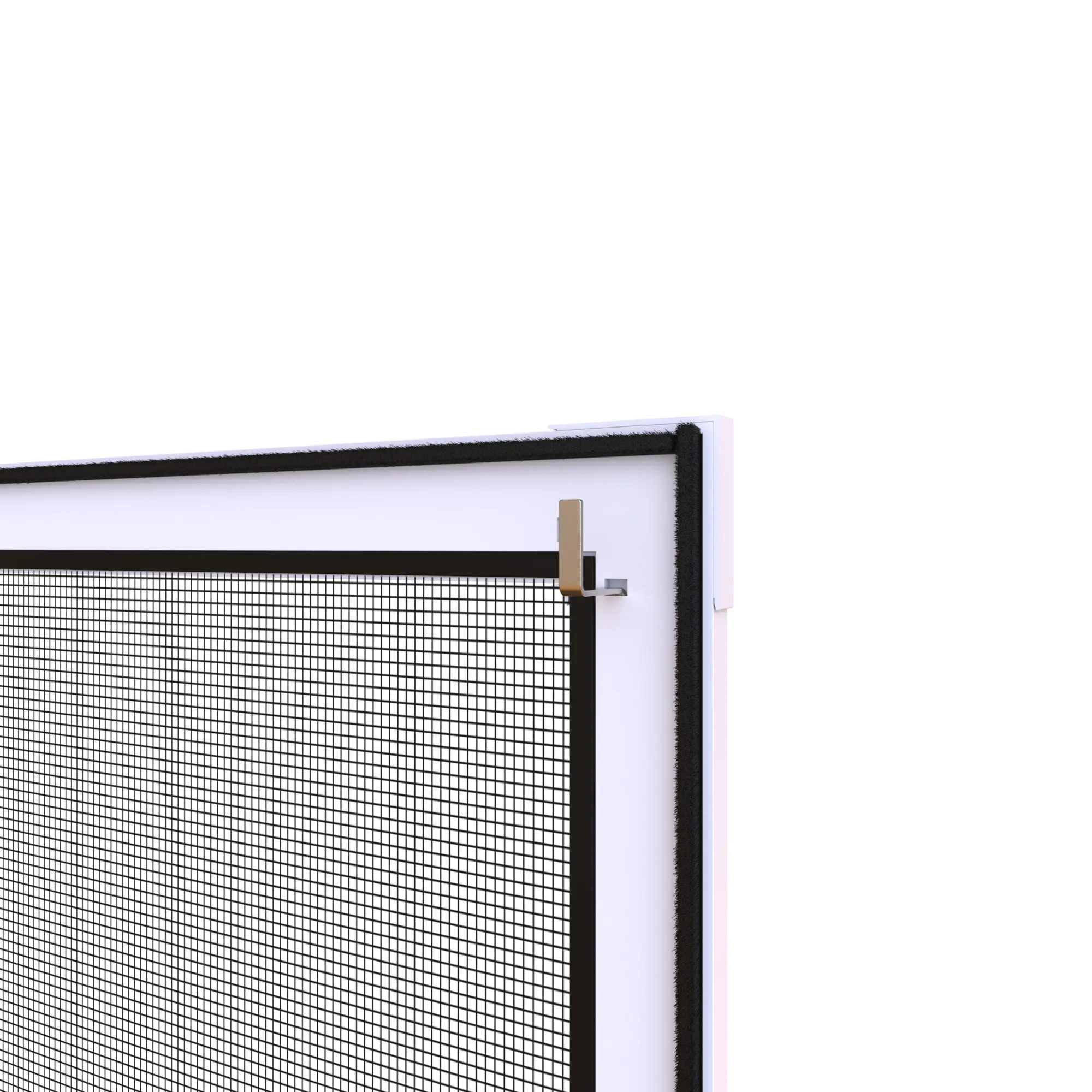 Primaster Fliegenschutz-Fenster 100 x 120 cm anthrazit