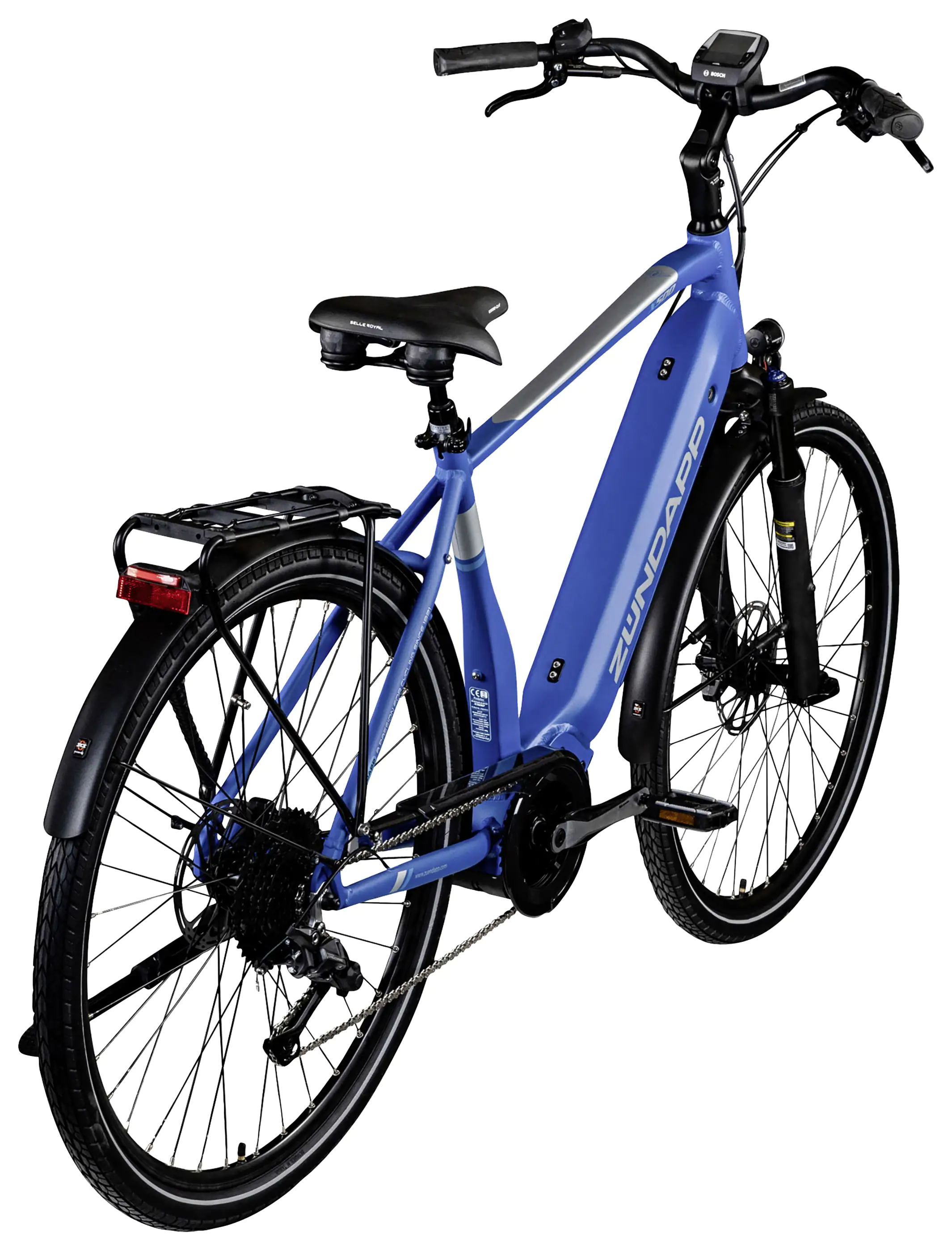 Zündapp E-Bike Trekking X500 28 Zoll 11-Gang 500 Wh blau