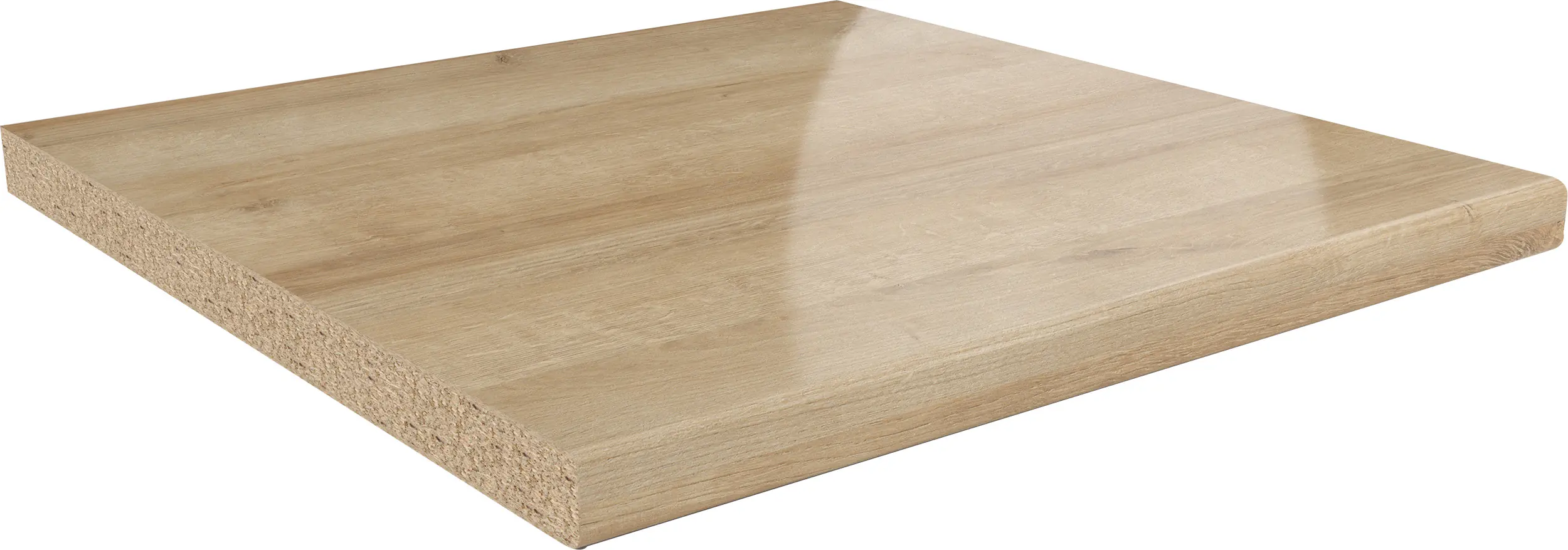 GetaElements Arbeitsplatte 410 x 60 cm, 39 mm Lago Eiche hell