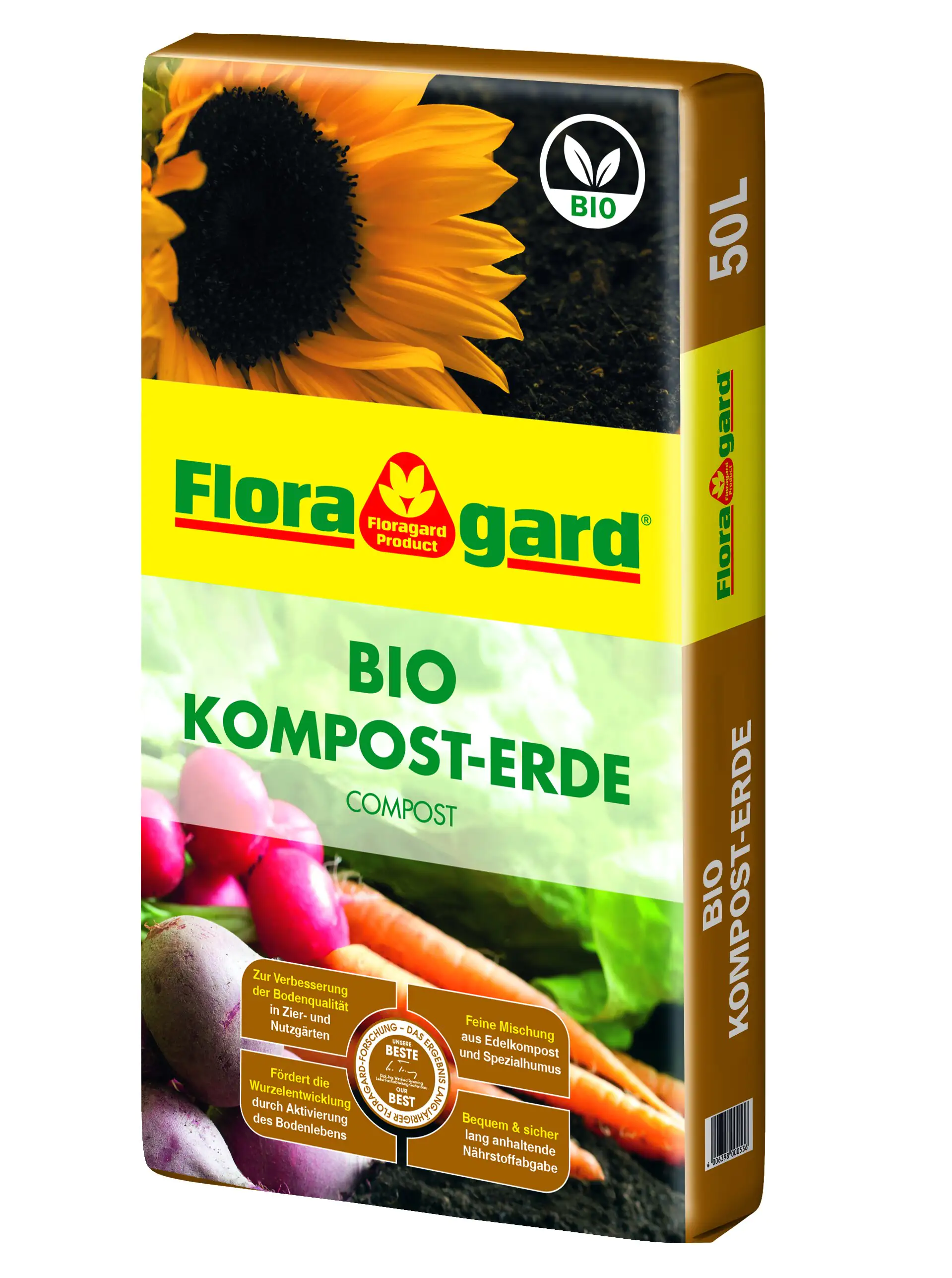 Floragard Bio Komposterde 50 L Floragard Bio Komposterde 50 L