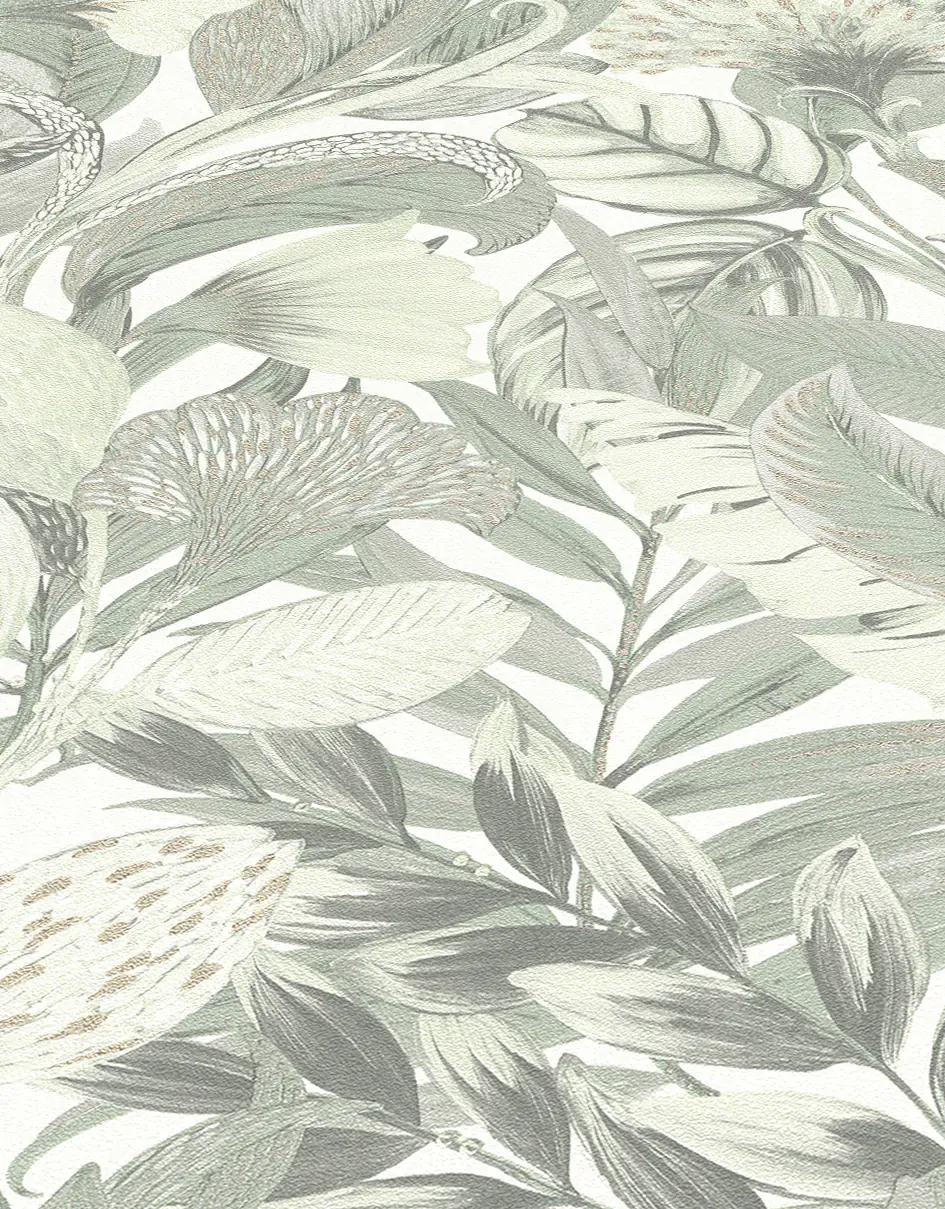 Erismann Vliestapete 10202-07 ELLE Decoration 2 floral grün 10,05 x 0,53 m